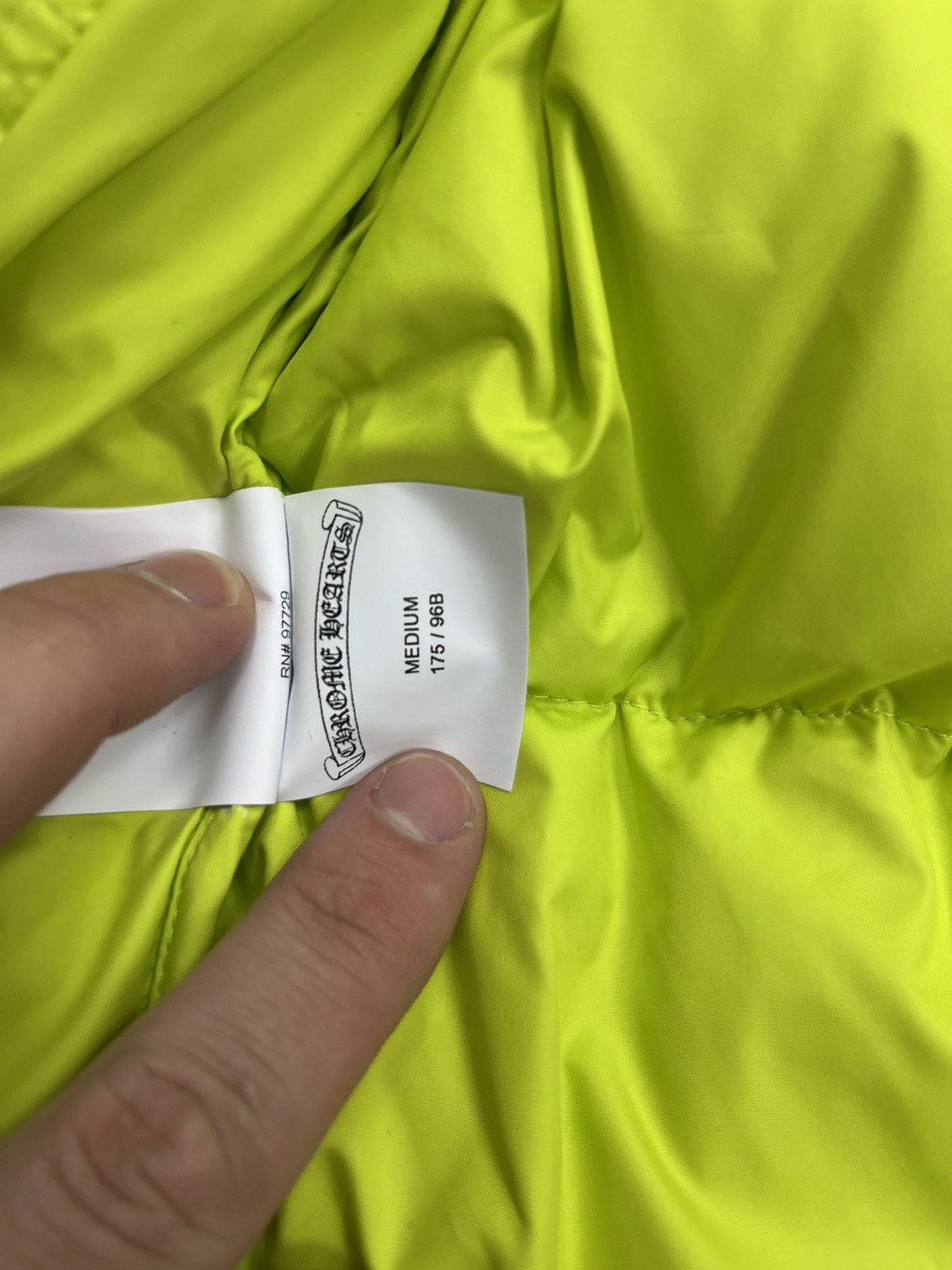 Chrome Hearts Chrome Hearts Puffer Jacket Green Size US M / EU 48-50 / 2 - 8 Thumbnail