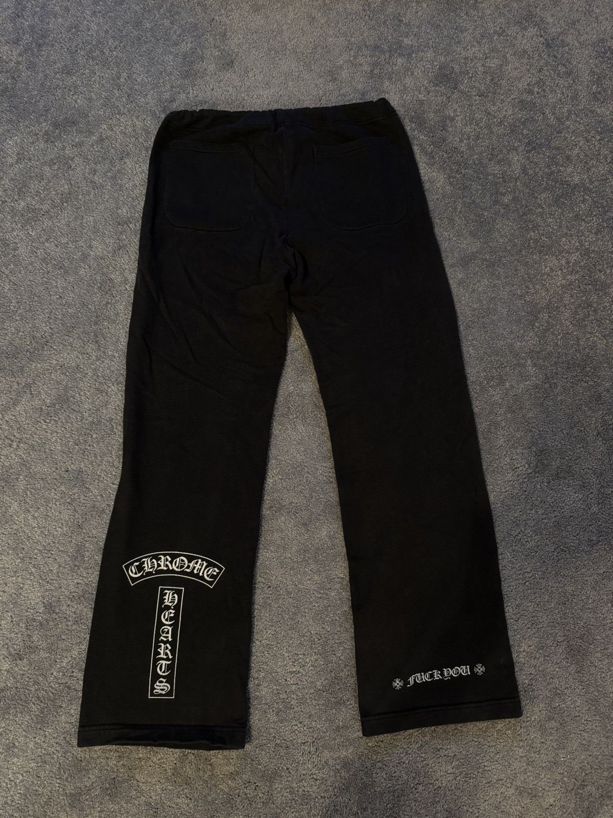 Chrome Hearts × Vintage Chrome Hearts Cross Sweatpants Size US 32 / EU 48 - 2 Thumbnail