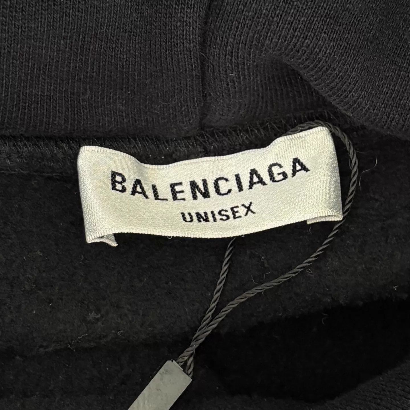 Balenciaga BLCG Jelly Logo Hoodie Black New Size 2 Size US M / EU 48-50 / 2 - 3 Thumbnail