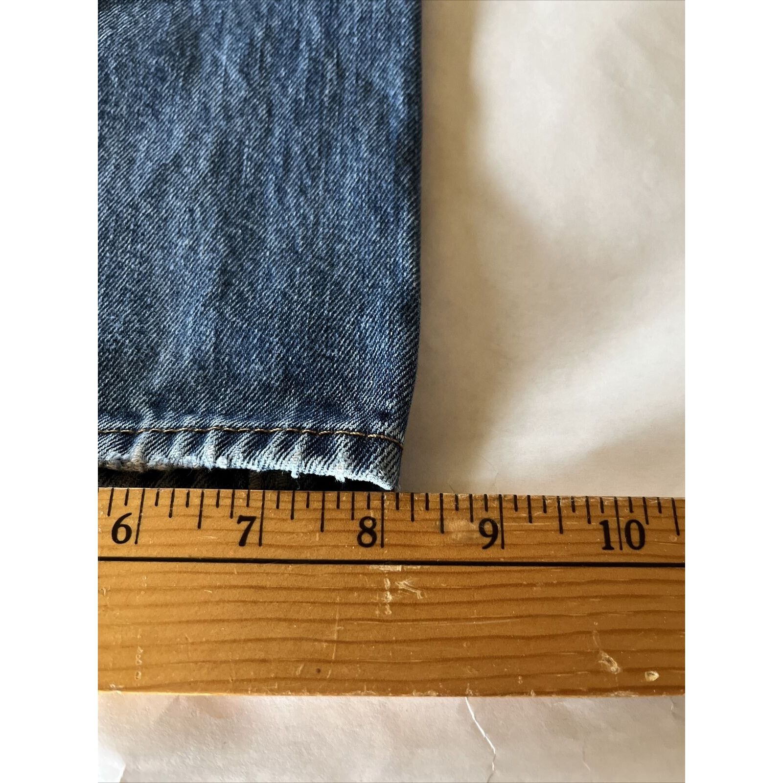 Levi's Levi's 501 XX Men 36x30 Blue Denim Jeans Button Fly Med Wash Size US 36 / EU 52 - 9 Thumbnail