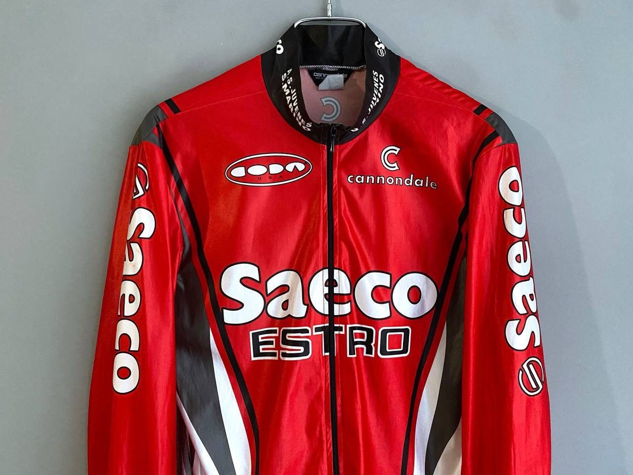 Other Connondale Saeco Estro 90s Vintage Bike Cycling Jersey, Sz M Size US M / EU 48-50 / 2 - 3 Thumbnail