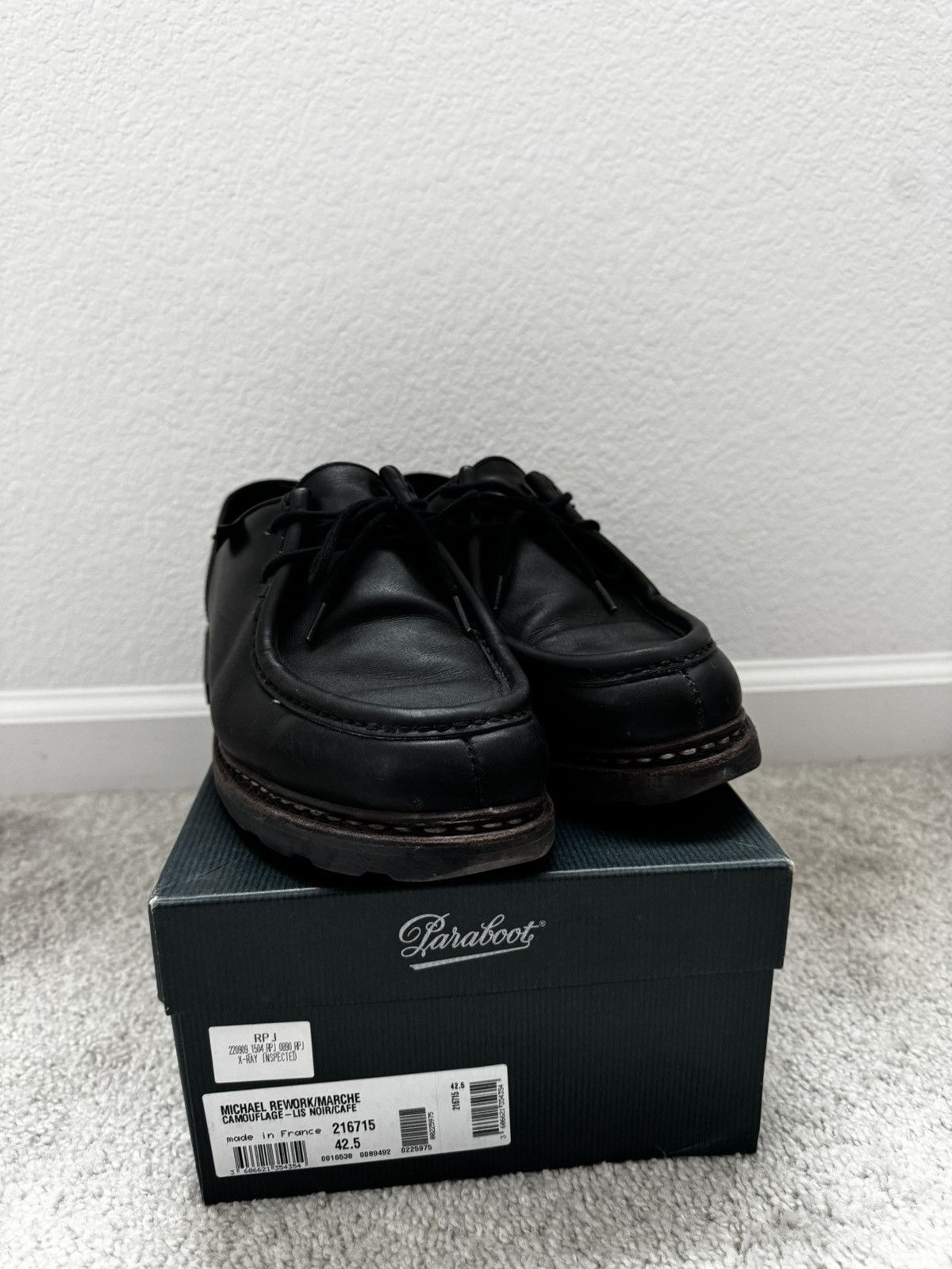 Paraboot PARABOOT sanglier / Marche Lisse Marron Boot | Grailed