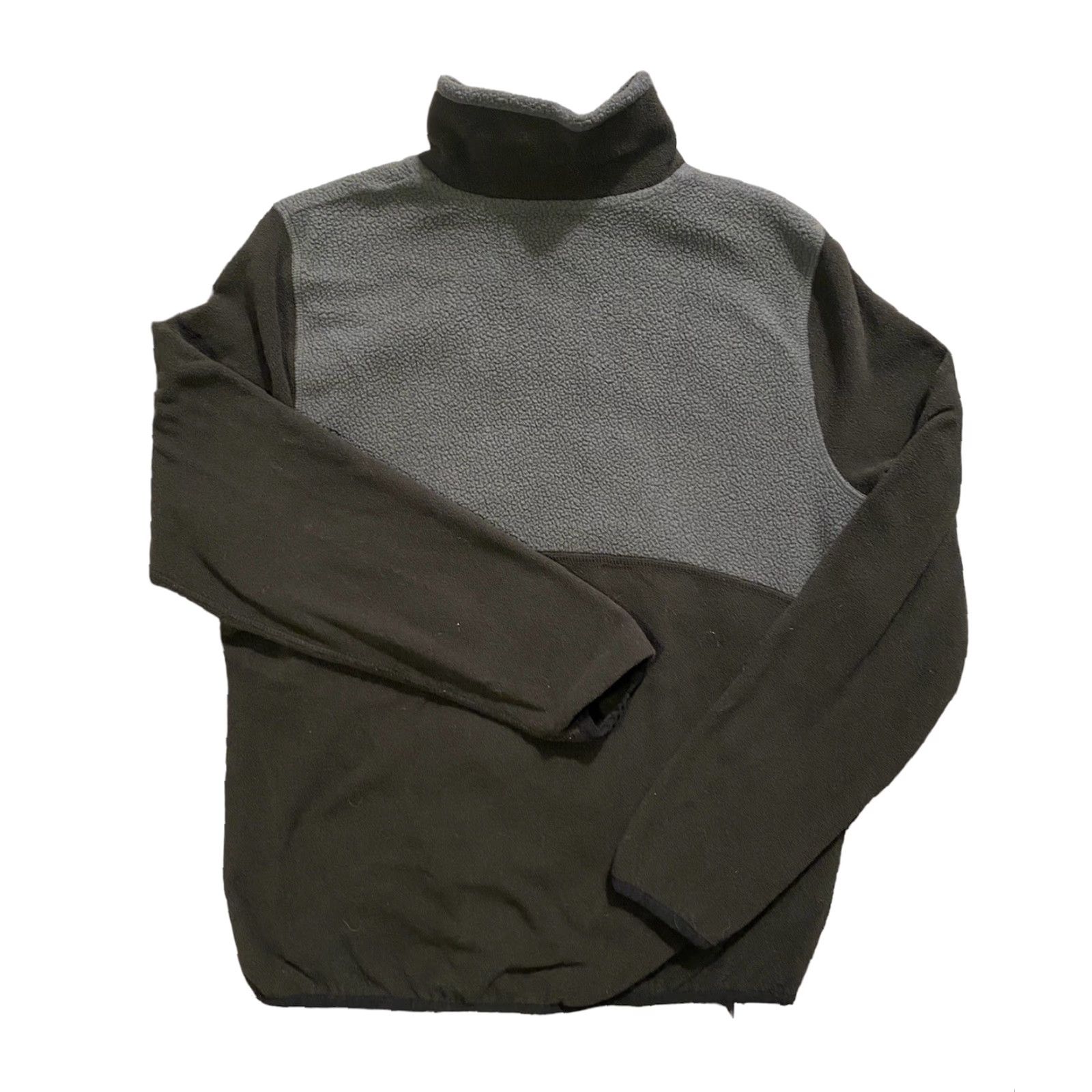Vintage L.L. Bean Half Zip Pullover Polartec Fleece Jacket Black/Gray Adult Size Small Men Zip Jacket Fleece Modern Basic S Solid Black Gray Mens Size US S / EU 44-46 / 1 - 2 Thumbnail
