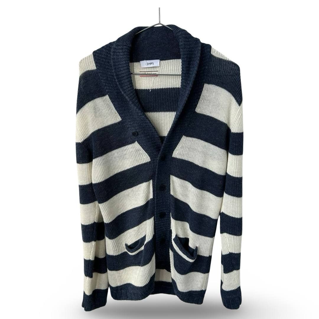 SHIPS SHIPS French linen cardigan #791 Size US L / EU 52-54 / 3 - 1 Thumbnail