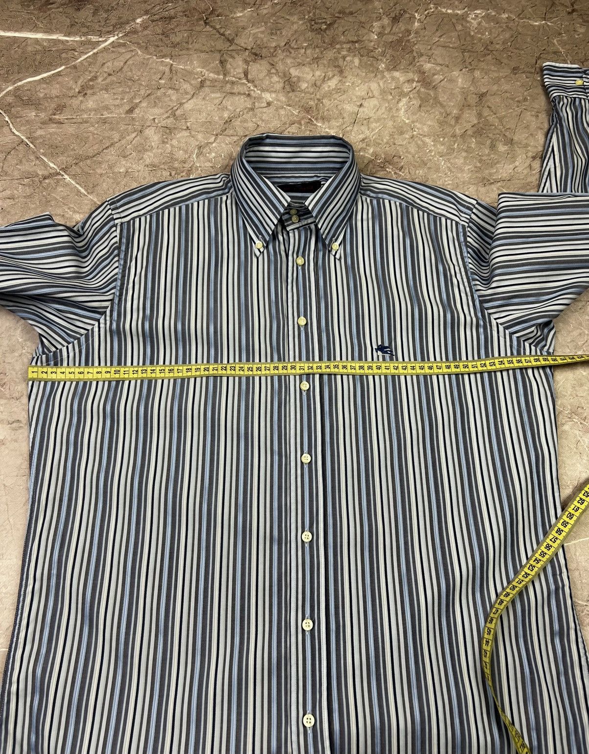Etro Etro shirt long sleeve luxury streetwear Size M Size US M / EU 48-50 / 2 - 11 Thumbnail