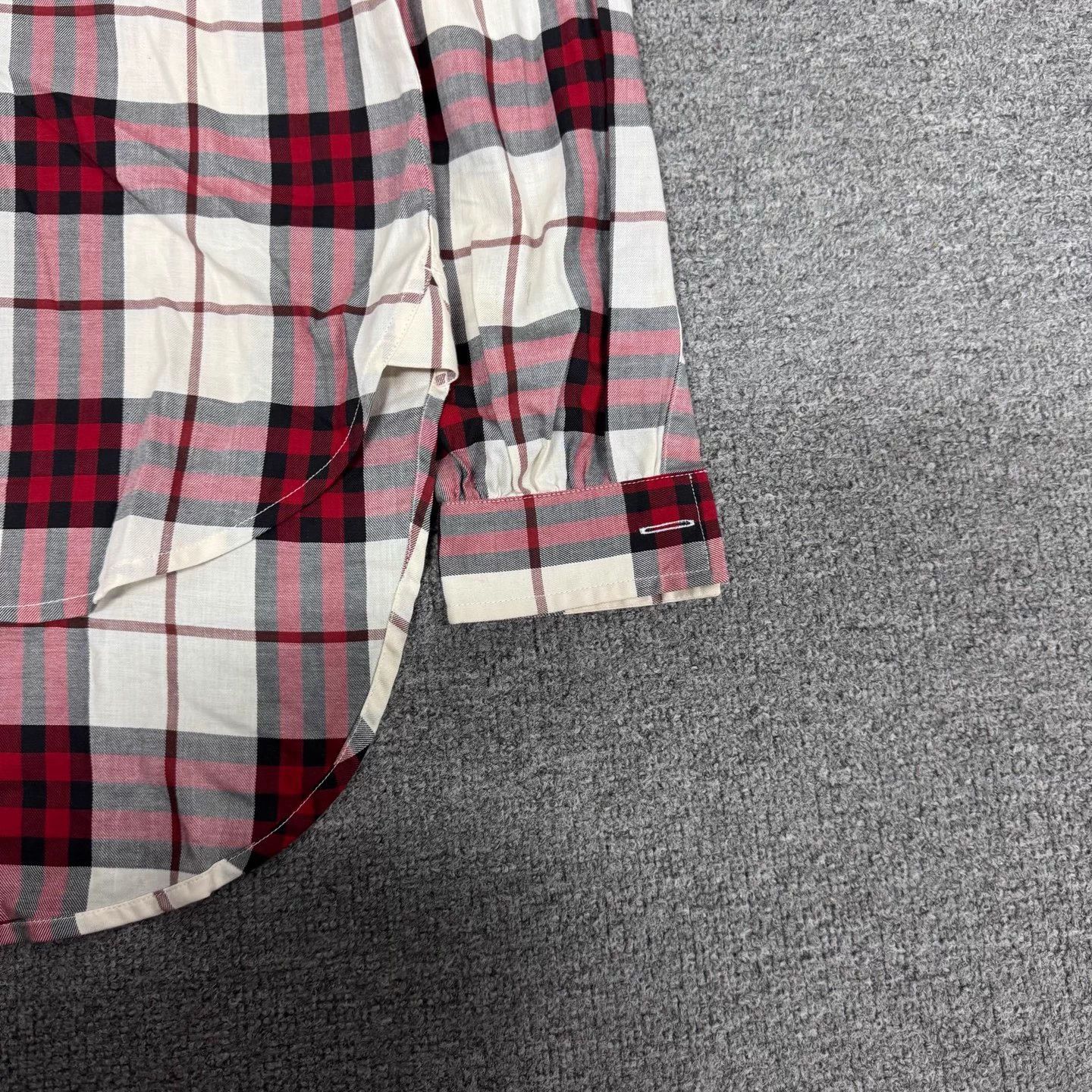 Burberry Burberry Check Long-Sleeve Shirt UK6 99 New Size XS / US 0-2 / IT 36-38 - 3 Thumbnail
