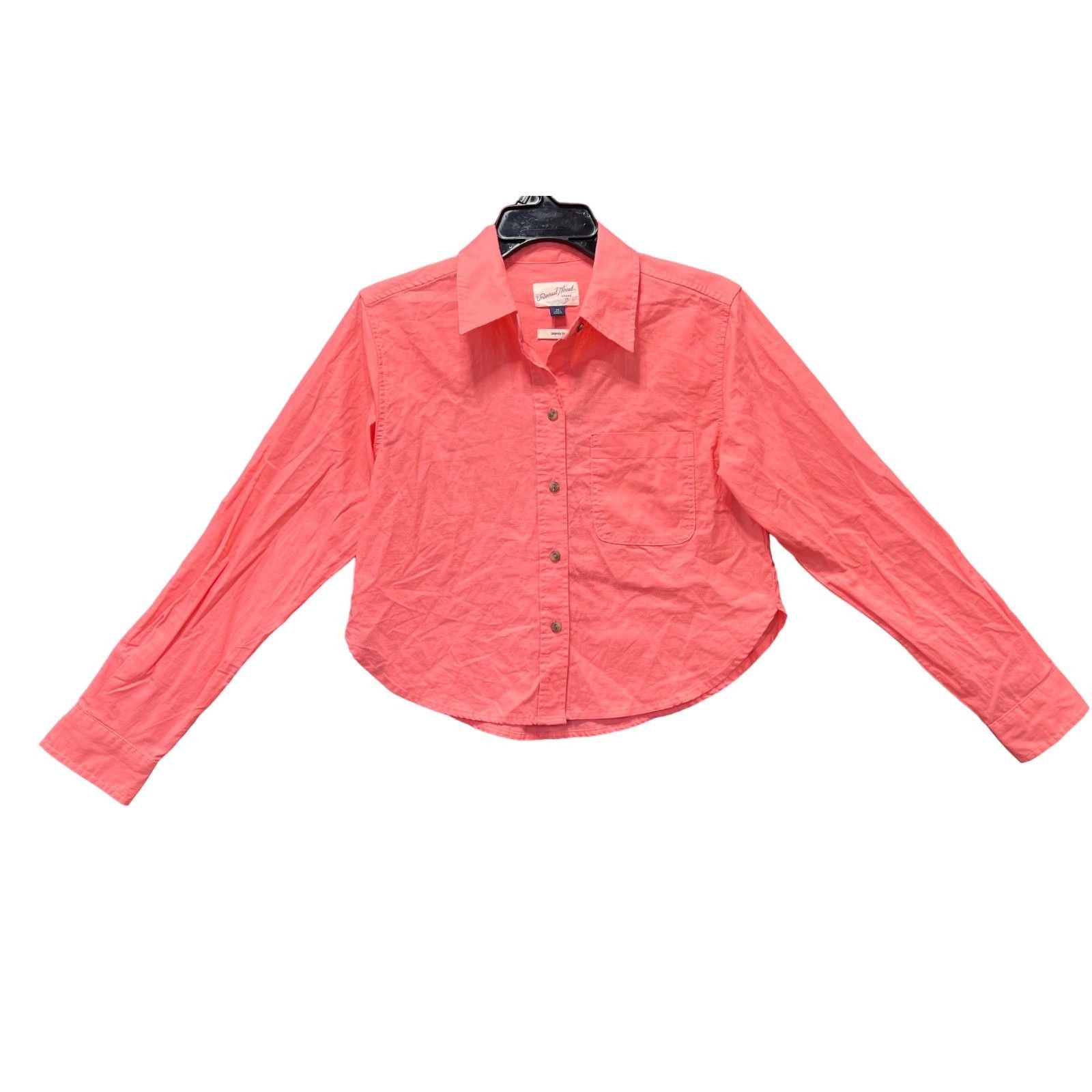 Other Universal Thread - Women's Long Sleeve Collared Button-Down Size XS / US 0-2 / IT 36-38 - 3 Thumbnail