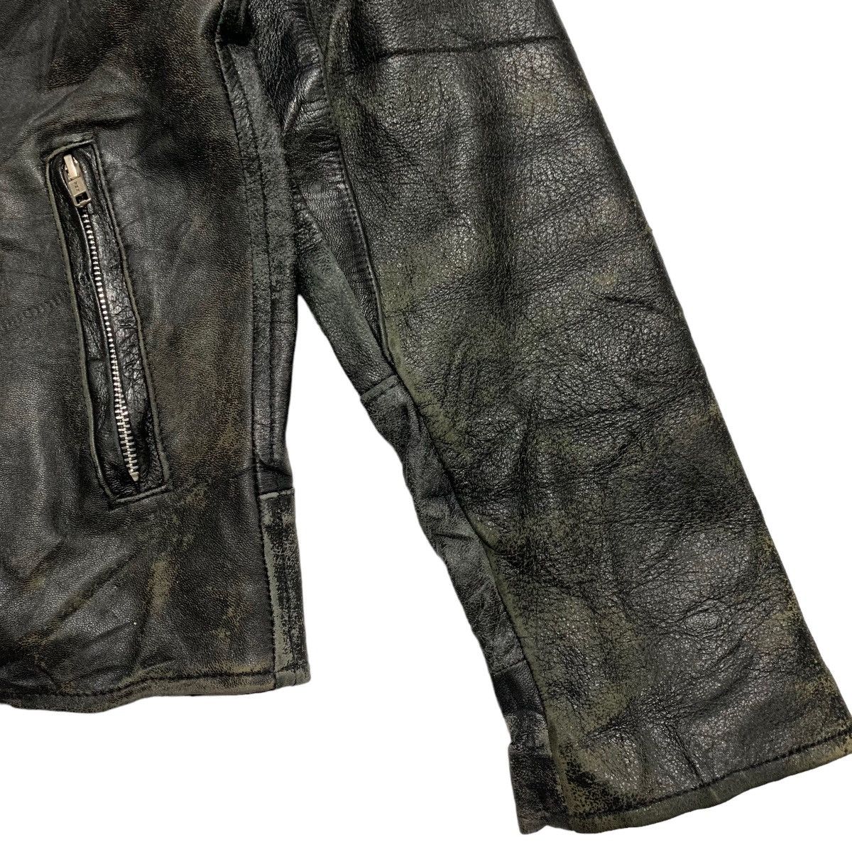 Other R Double Colar Leather Jacket Size US S / EU 44-46 / 1 - 7 Thumbnail