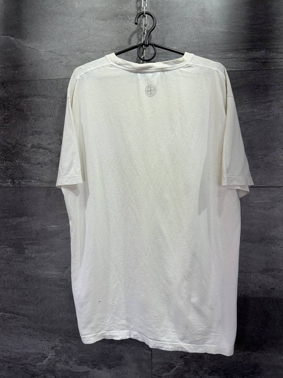 Stone Island Stone Island T-Shirt Centr Logo Rare Tee Size US XL / EU 56 / 4 - 9 Thumbnail