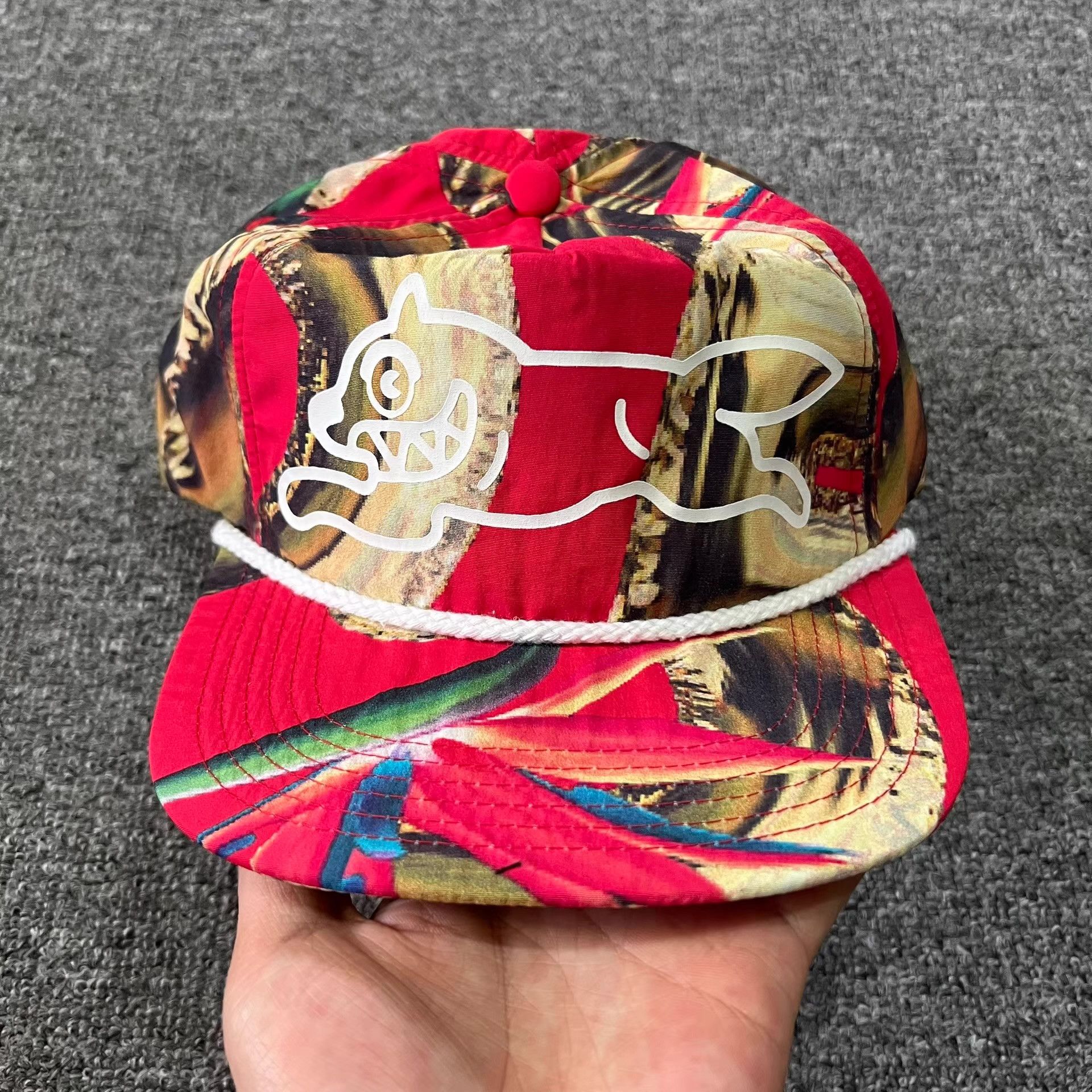 Billionaire Boys Club BBC ICECREAM Flying Dog Flat Brim Baseball Cap Q7 Size ONE SIZE - 1 Thumbnail