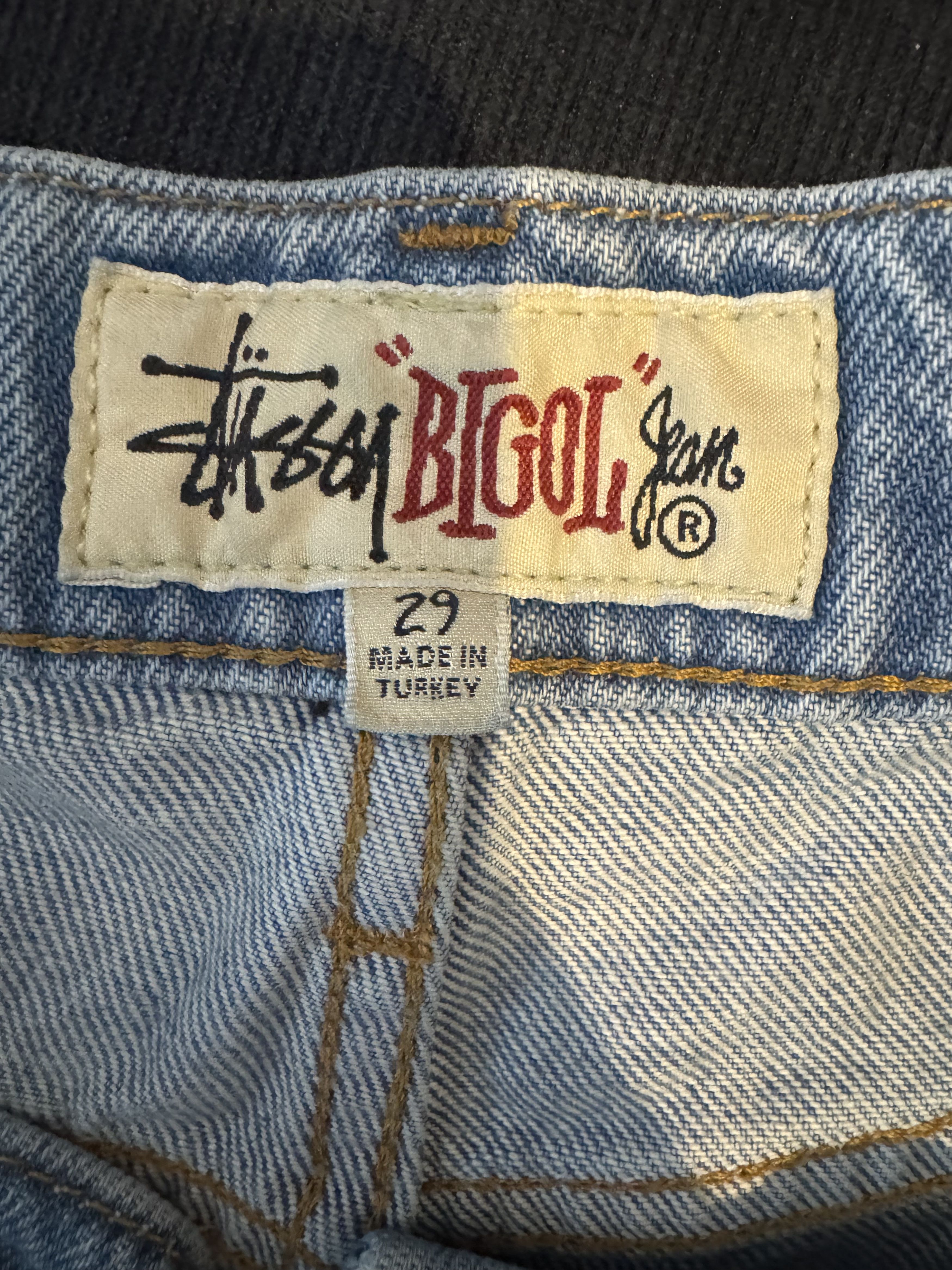 Stussy Stonewashed Big O’l shorts Size US 29 - 4 Thumbnail