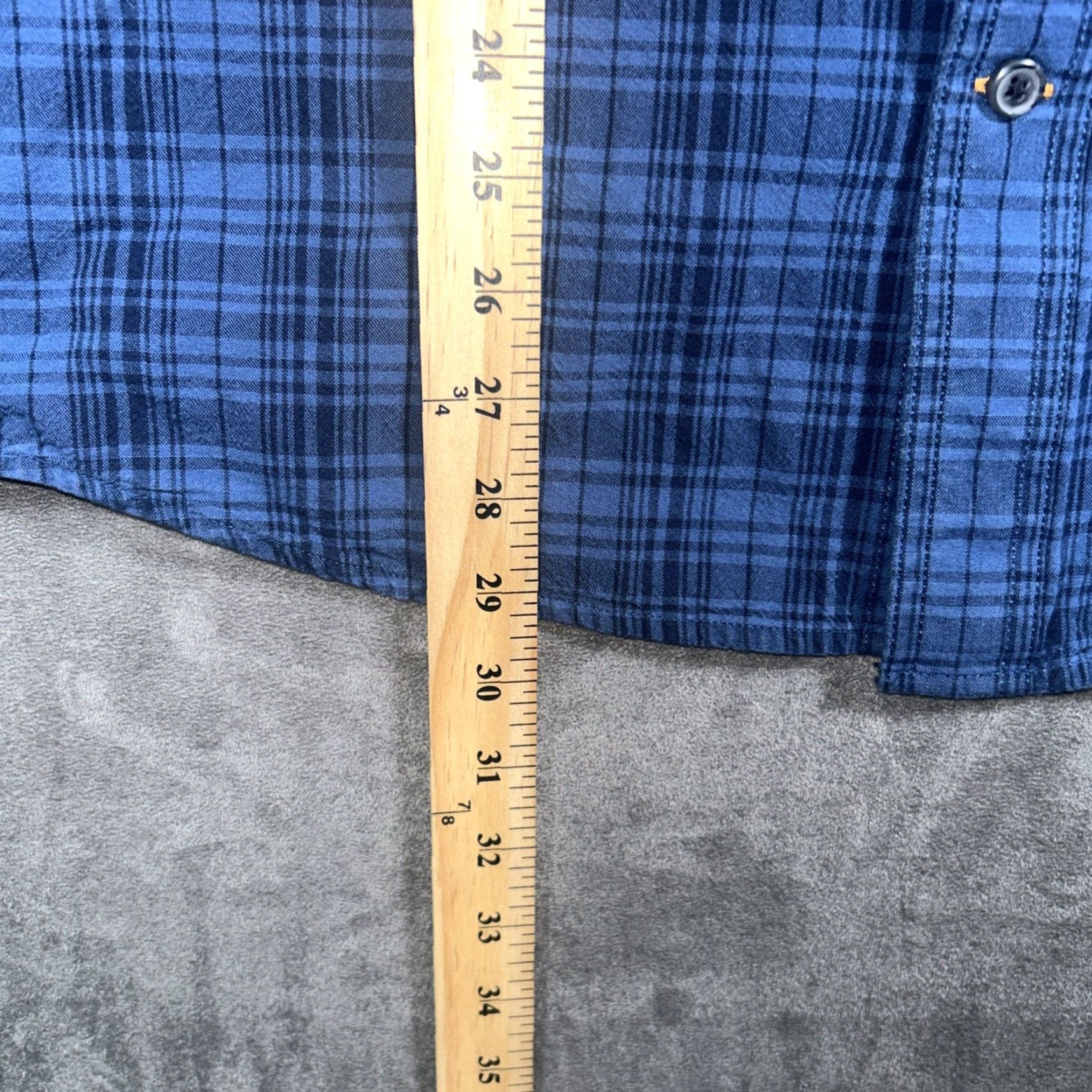 Carhartt Carhartt Shirt Mens M Blue Plaid Relaxed Fit Long Sleeve Button-Down Collared Shirt Size US M / EU 48-50 / 2 - 5 Thumbnail