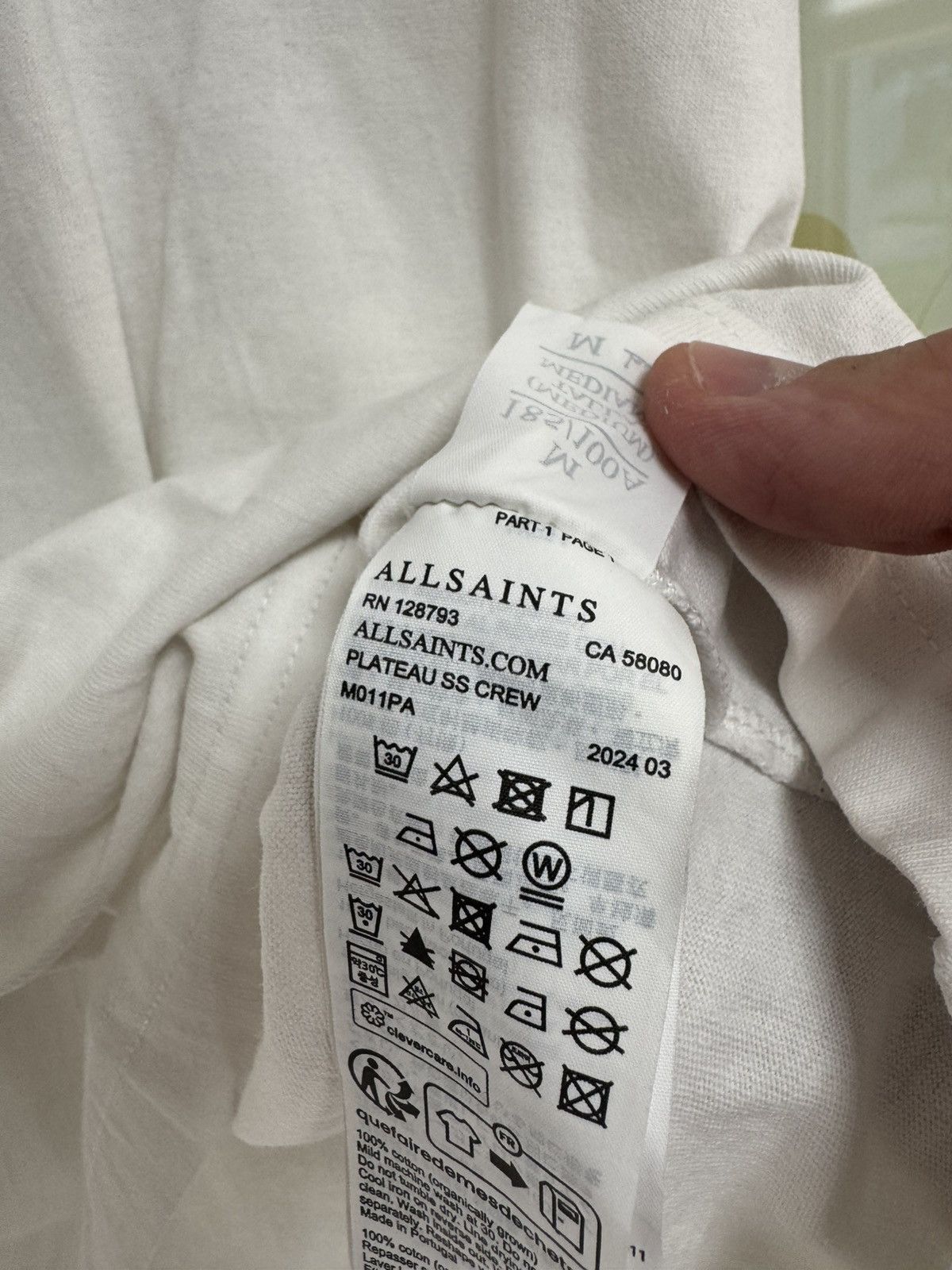 Allsaints Allsaints Plateau Oversized Graphic Print Tee Skull T-shirt Size US M / EU 48-50 / 2 - 14 Thumbnail