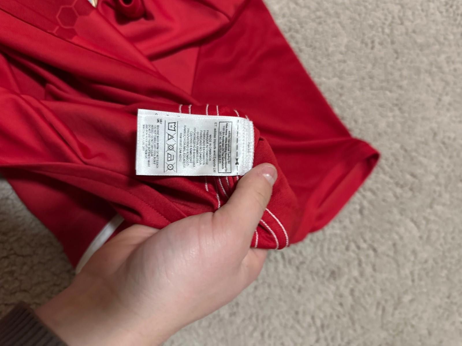 Adidas Manchester United 2016/17 Home Football Shirt Jersey Adidas Size US XL / EU 56 / 4 - 6 Thumbnail