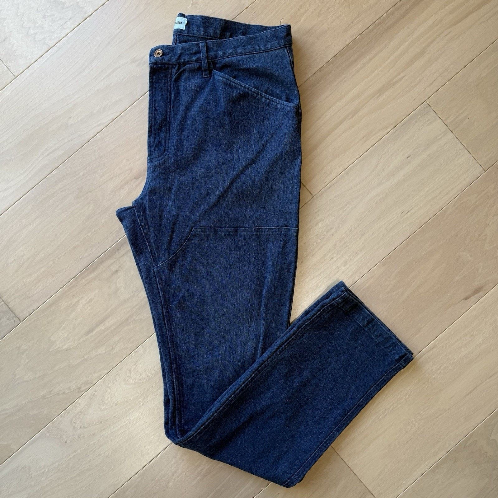Taylor Stitch Taylor Stitch Double Knee Pants 38 Blue Streetwear Heavy Size US 38 / EU 54 - 2 Thumbnail