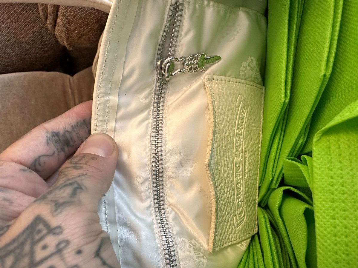 Chrome Hearts CHROME HEARTS WHITE PATENT LEATHER CROSS NEON PATCH BAG Size ONE SIZE - 12 Thumbnail