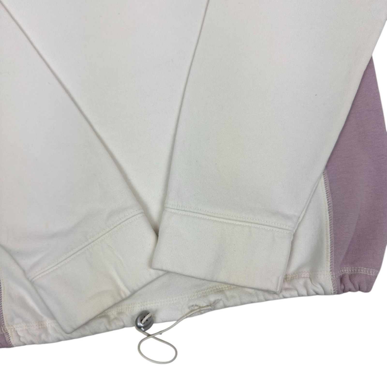 Nike Nike White Fleece Lined Swoosh Pullover Sweatshirt Large Size L / US 10 / IT 46 - 6 Thumbnail
