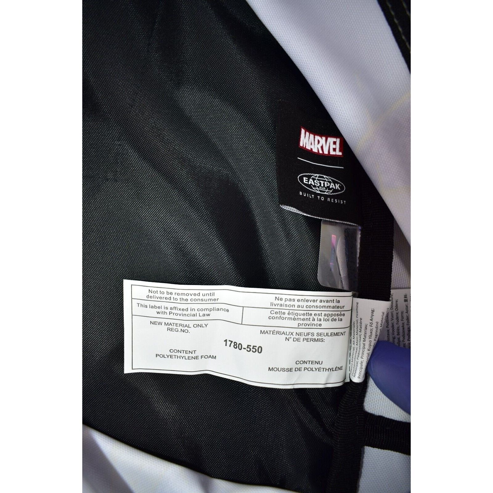 Eastpak A8 NEW EASTPAK X MARVEL Padded Built To Resist Backpack Bag Size ONE SIZE - 7 Thumbnail
