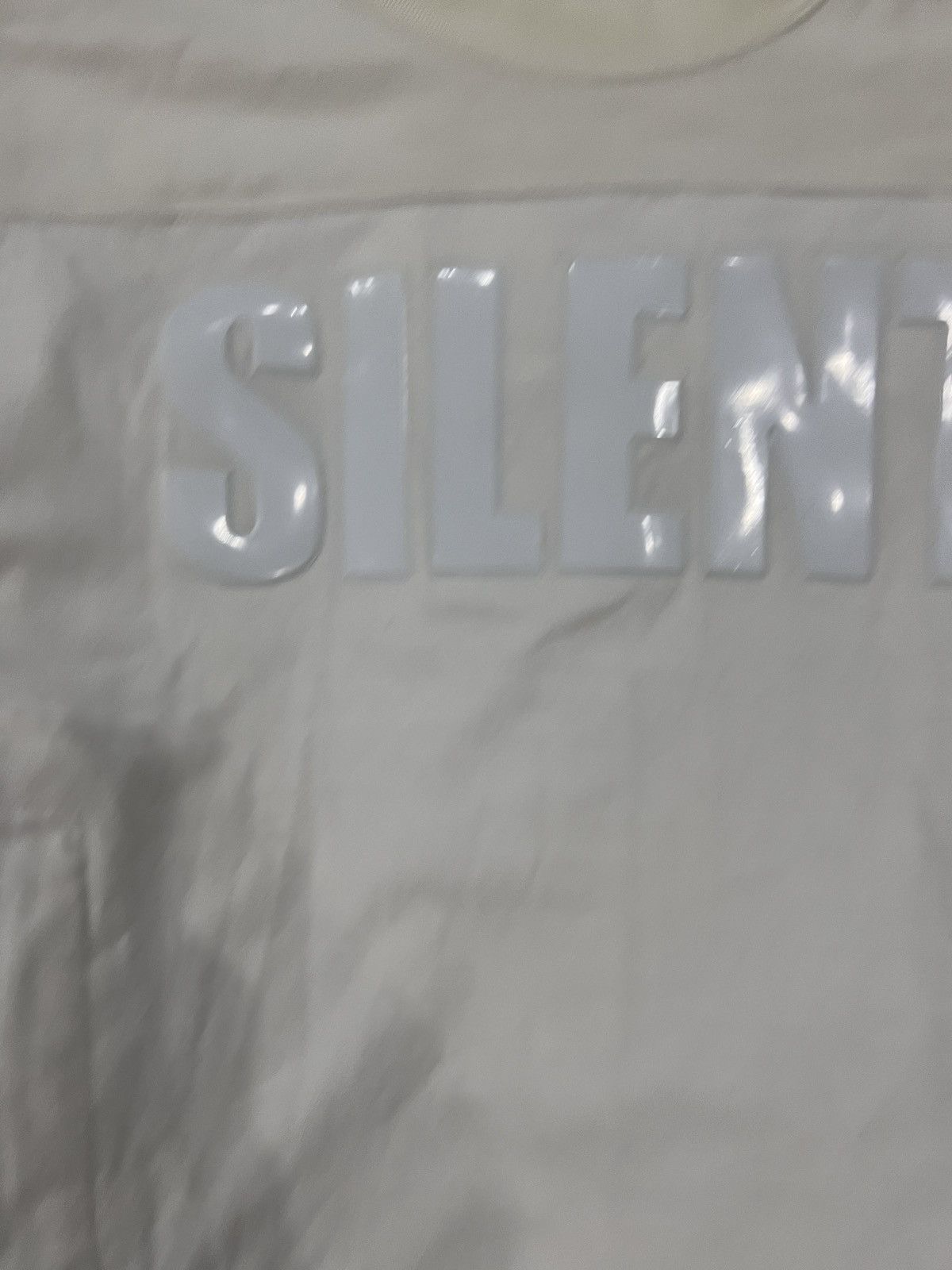 Undercover Undercover SS16 “SILENT / LISTEN” Silicone Print Hockey Tee Size US L / EU 52-54 / 3 - 6 Thumbnail