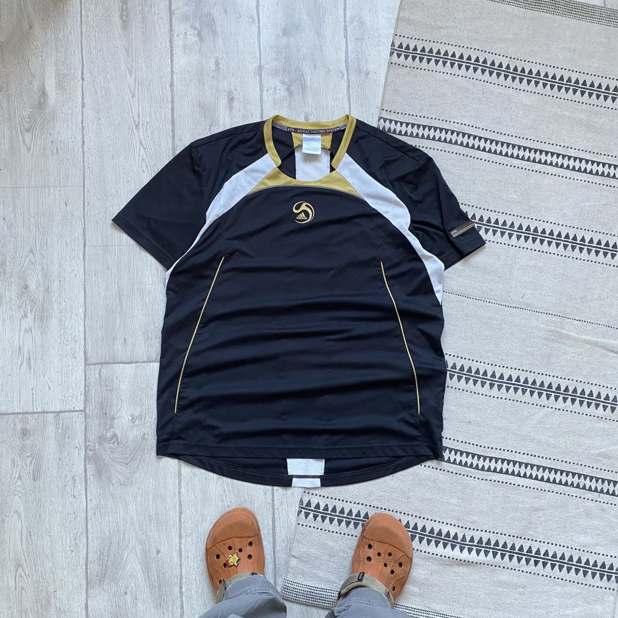 Adidas DRILL Vintage Adidas tee Center logo Y2K NIKE TN vibe Size US XL / EU 56 / 4 - 1 Thumbnail