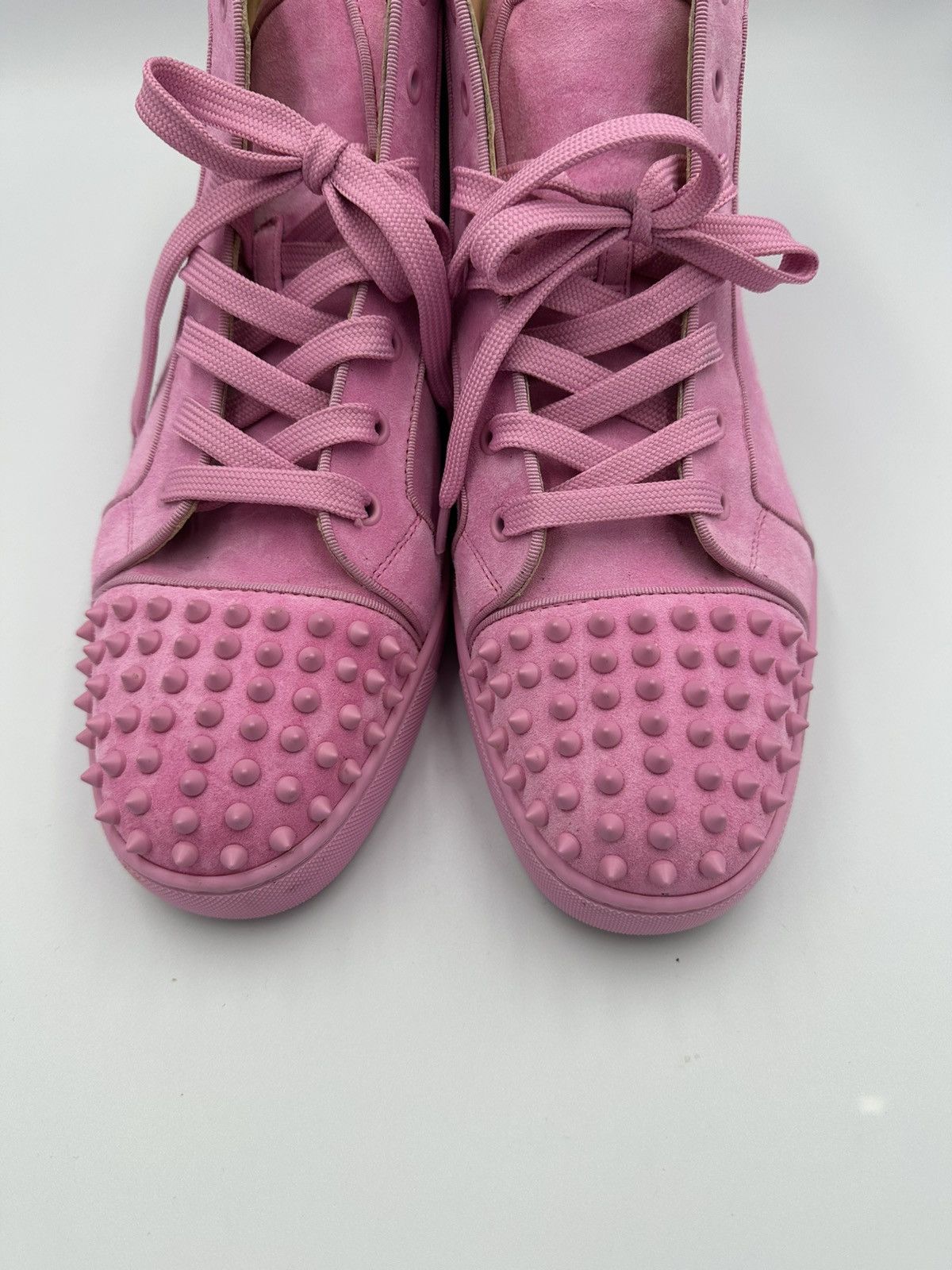 Christian Louboutin Christian Louboutin High Top Sneakers Size US 13 / EU 46 - 20 Thumbnail