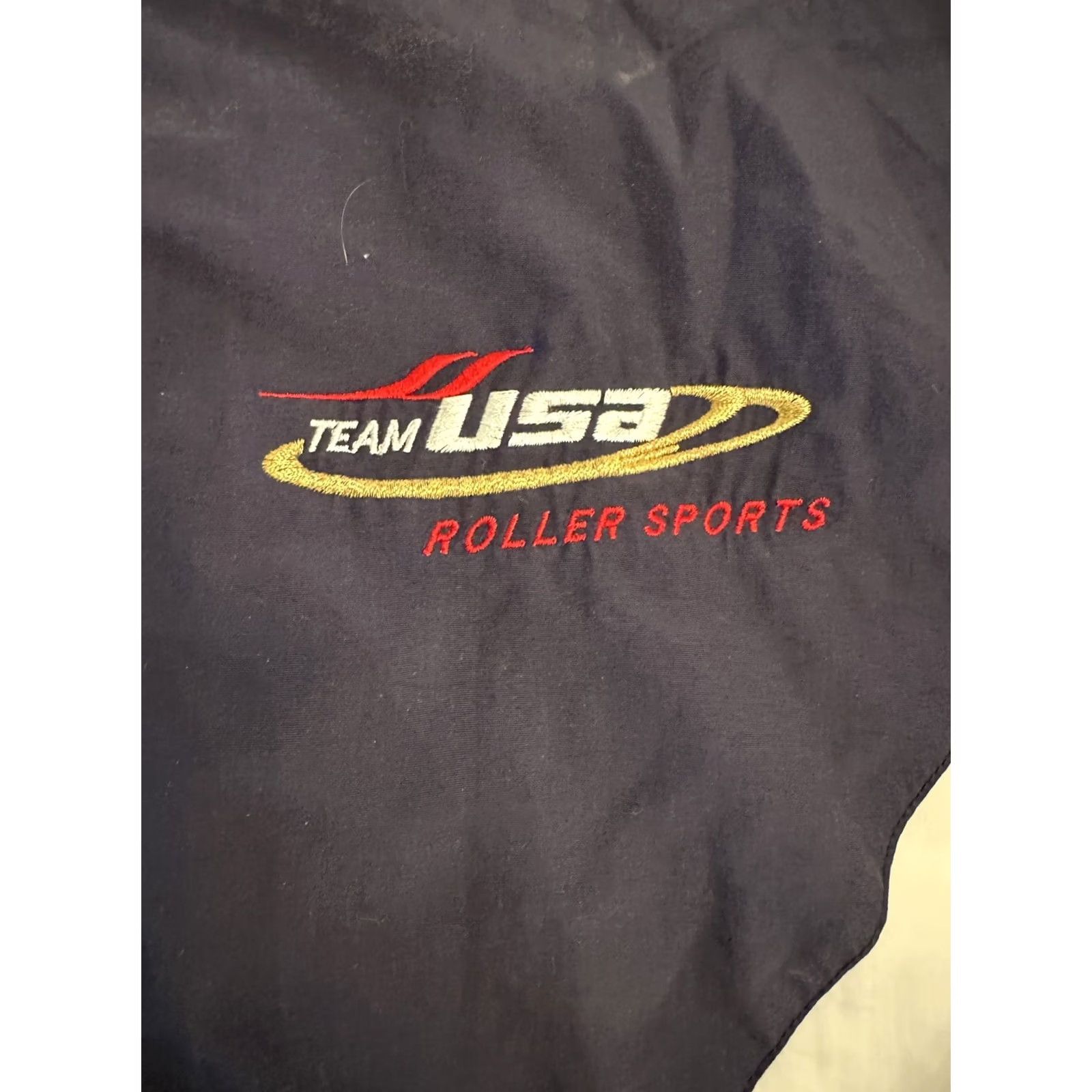 Vintage VINTAGE 2005 Team USA Roller Figure Worlds Warm Up Jacket M Blue Red White Nike? Size US M / EU 48-50 / 2 - 3 Thumbnail