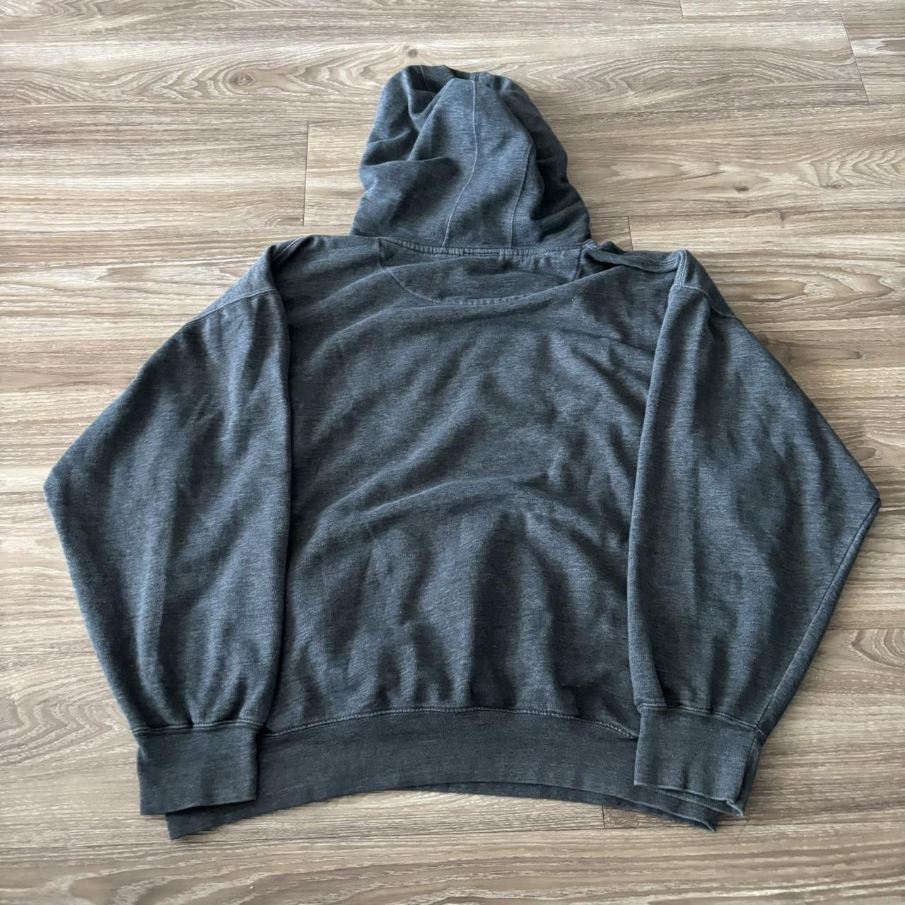 Japanese Brand Crazy Vintage Y2K/2000s National Rifle Skater Grey Pullover Hoodie! Fits XL Size US XL / EU 56 / 4 - 7 Thumbnail