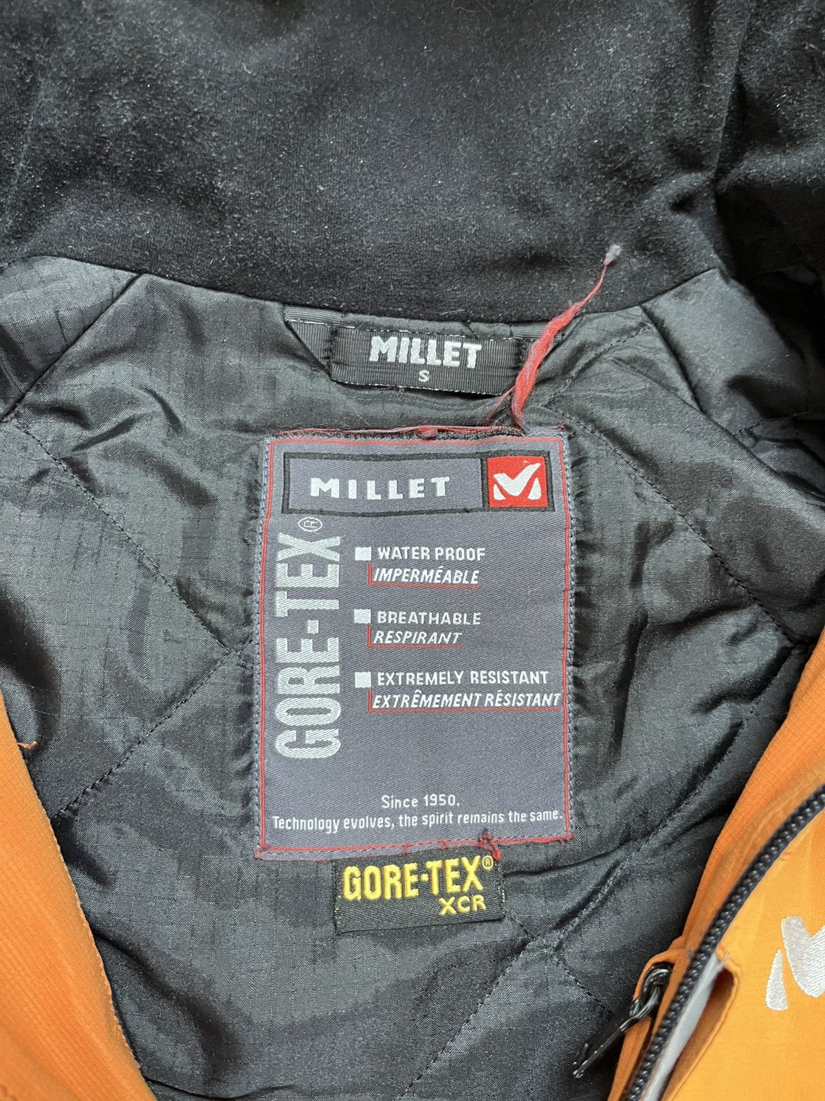 Vintage Vintage Millet Gore Tex jacket Size US S / EU 44-46 / 1 - 12 Thumbnail