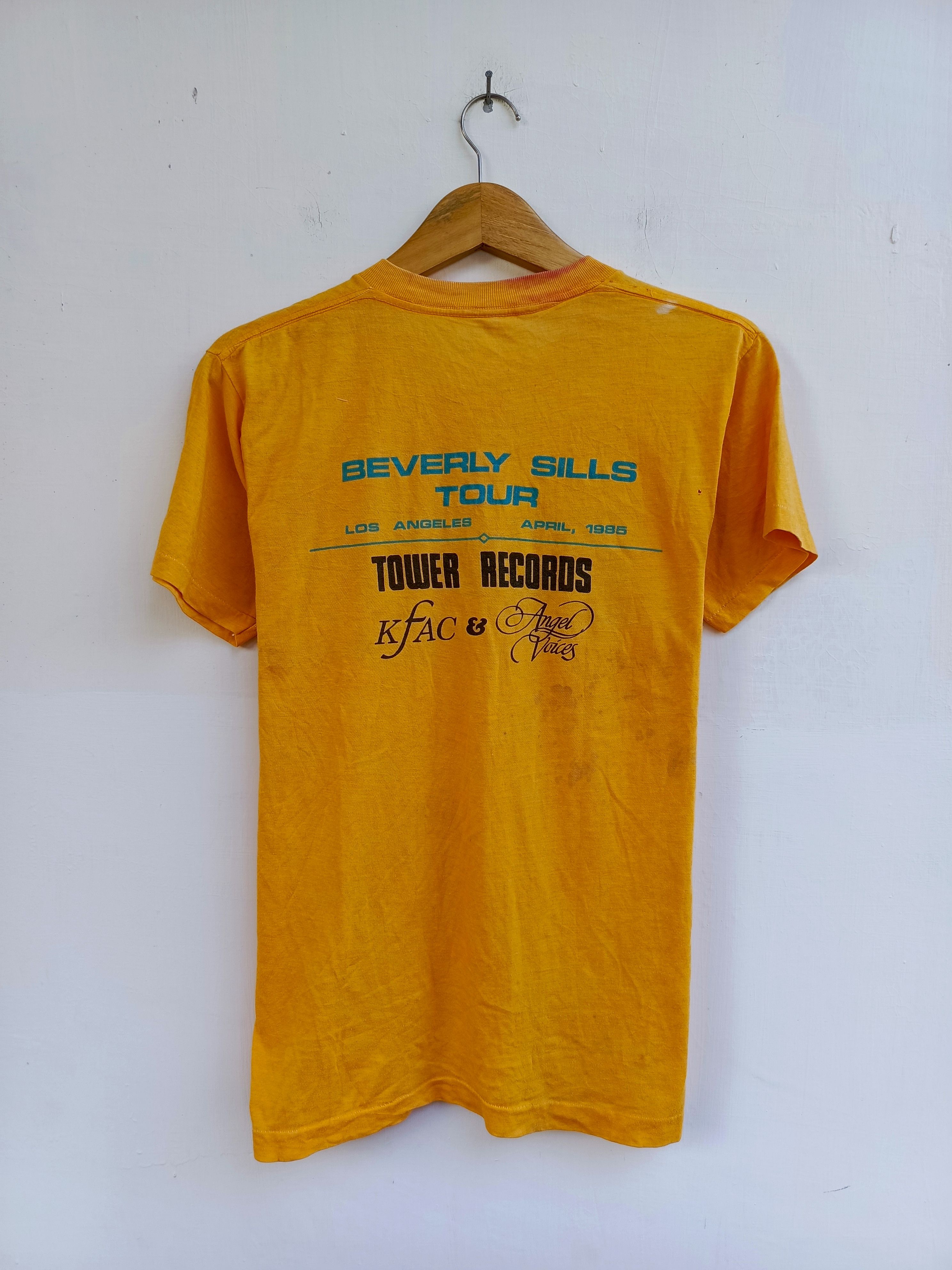 Band Tees Vintage Beverly Sills 1985 Los Angeles Graphic T-Shirt Rare Size US M / EU 48-50 / 2 - 9 Thumbnail