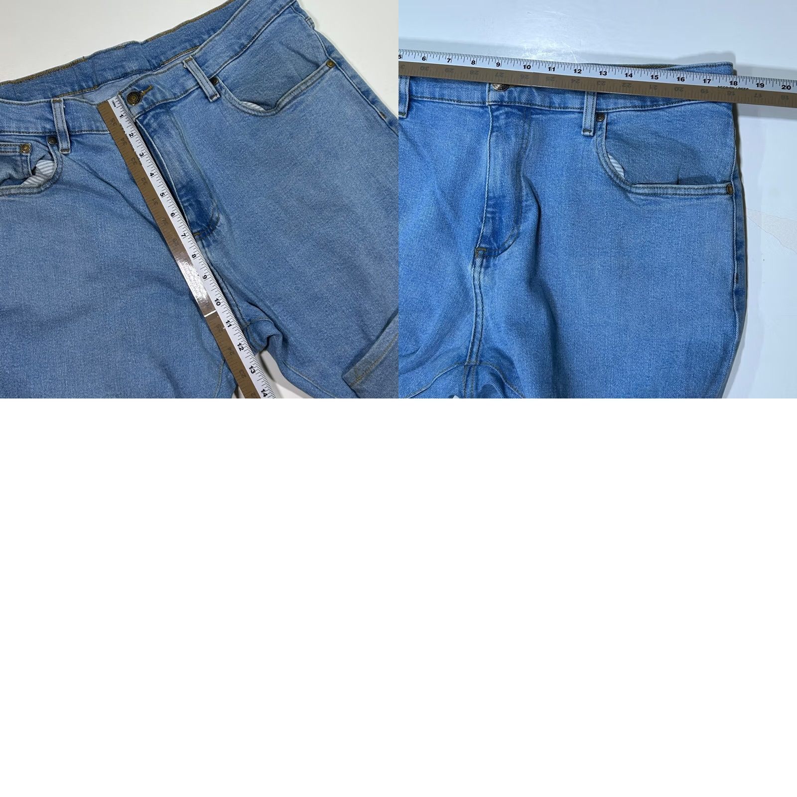 Brooks Brothers Brooks Brothers Slim Stretch Jeans Light Wash Denim Cotton Blend 40x30 Size US 40 / EU 56 - 8 Thumbnail