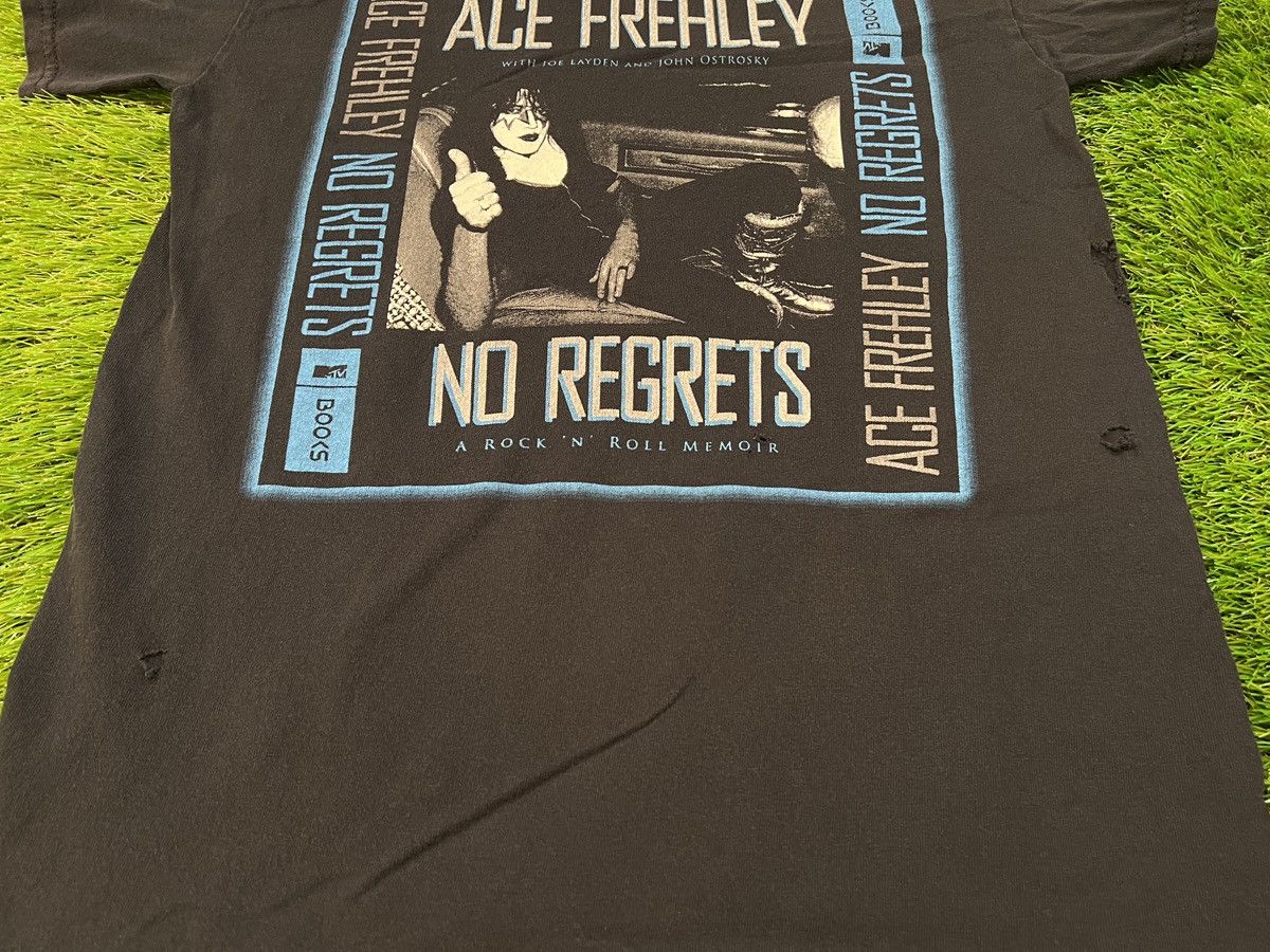 Band Tees Ace Frehley 2011 NO REGRETS MTV Books Promo T-Shirt Size US S / EU 44-46 / 1 - 3 Thumbnail