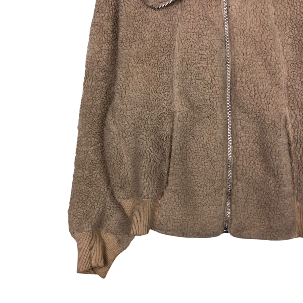 Japanese Brand × Vintage 📌Vintage Fleece Dip Pile Zipper Uniqlo Undercover Size US L / EU 52-54 / 3 - 5 Thumbnail
