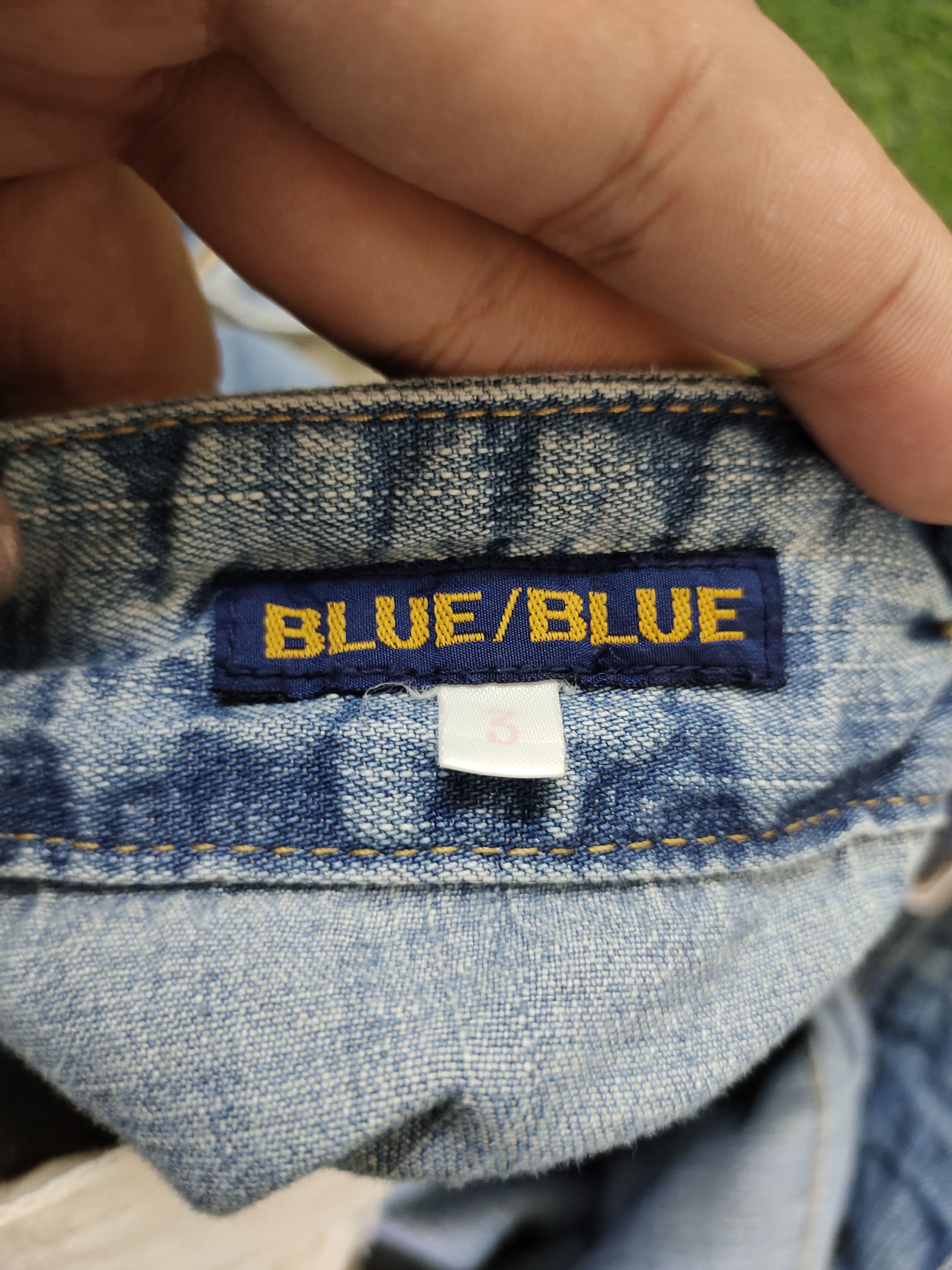 Blue Blue Japan Vintage 90s Blue Blue Japan Loose Wide Leg Denim Pants Size US 30 / EU 46 - 16 Thumbnail