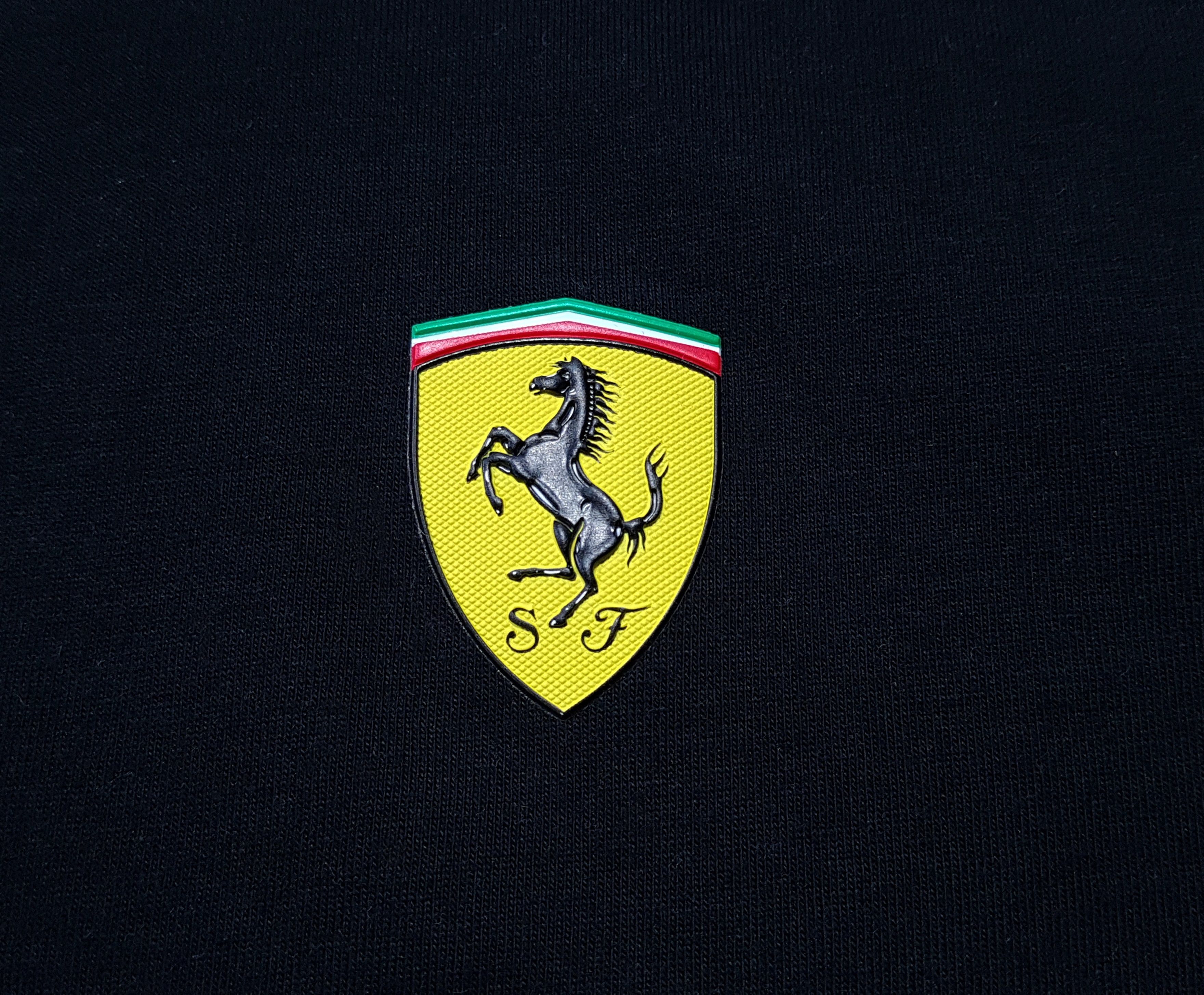 Puma PUMA Scuderia Ferrari Black Racing Polo Shirt sz XL Size US XL / EU 56 / 4 - 2 Thumbnail