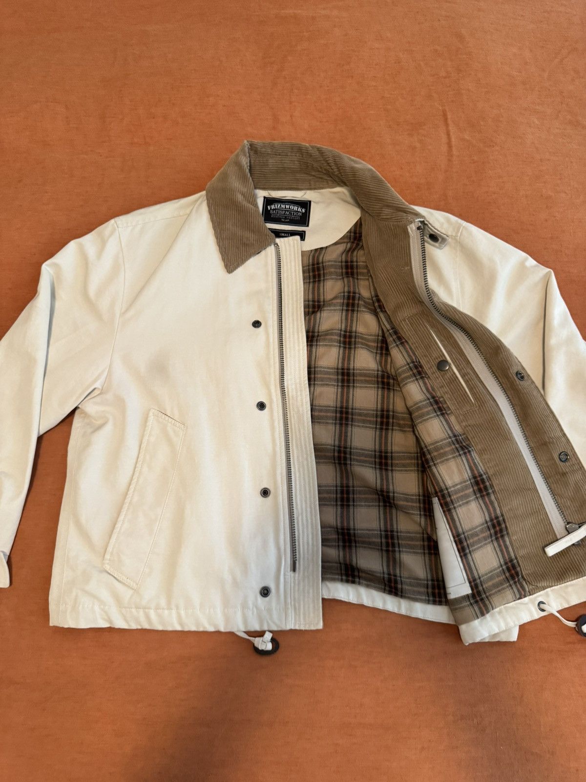 FrizmWORKS FrizmWORKS Heritage Hunting Jacket - Cream/White - Mens S Size US S / EU 44-46 / 1 - 1 Thumbnail