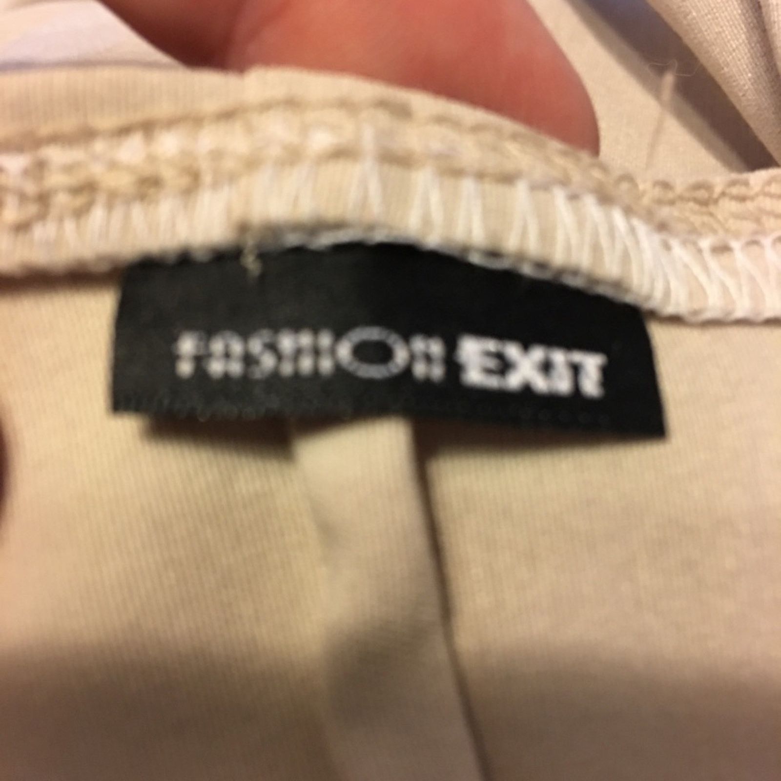 Other Fashion Exit tan stretch halter dress 8 Size M / US 6-8 / IT 42-44 - 5 Thumbnail