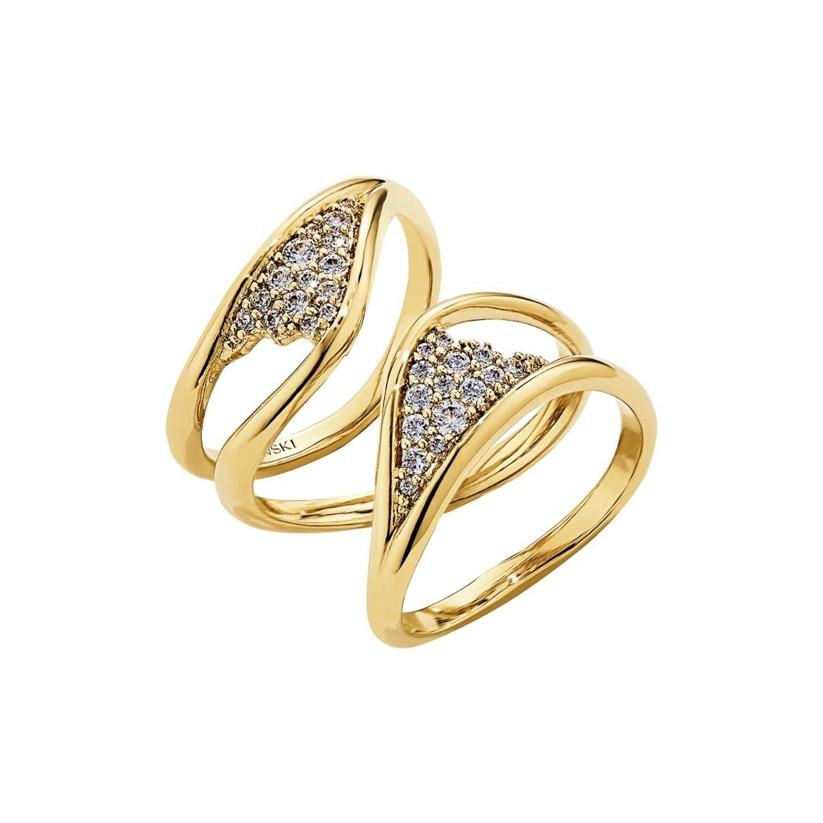 Swarovski Atelier Swarovski Gilded Treasures Ring SIZE 52/6 new Size ONE SIZE - 6 Thumbnail