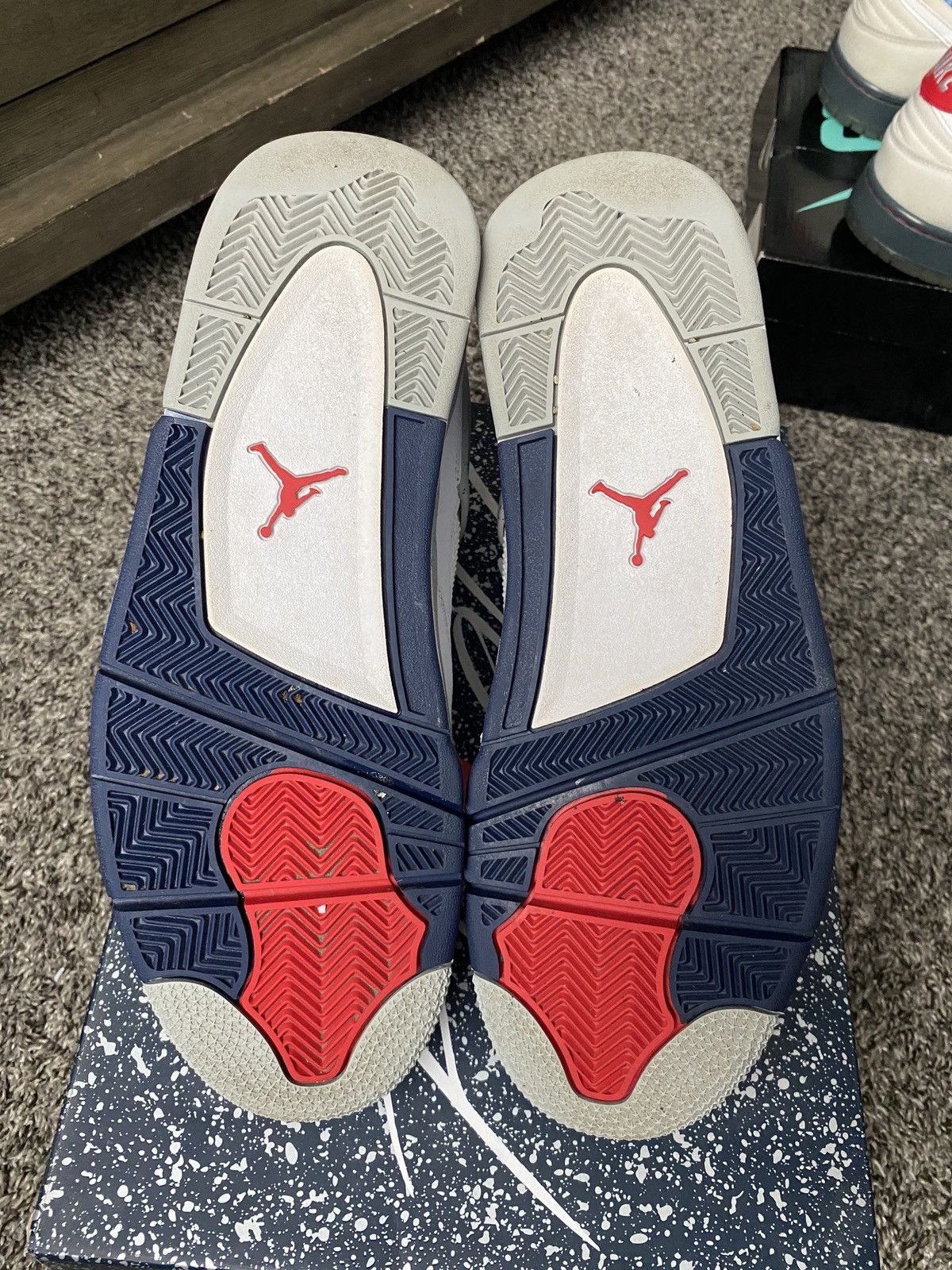 Jordan Brand Jordan 4 Retro Midnight Navy Size US 12 / EU 45 - 2 Thumbnail