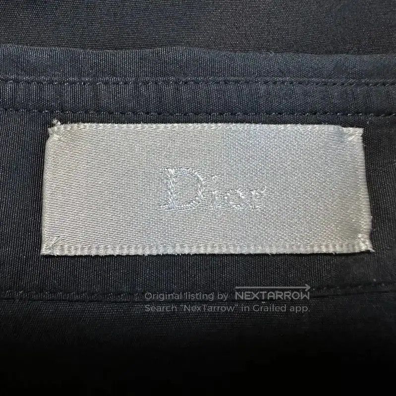 Dior Dior Black Cotton Short Sleeve Shirt . Size US M / EU 48-50 / 2 - 7 Thumbnail