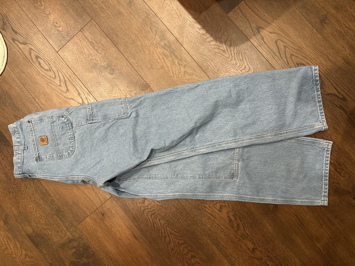 Carhartt × Vintage Vintage Light Wash Double Knee Size US 36 / EU 52 - 2 Thumbnail