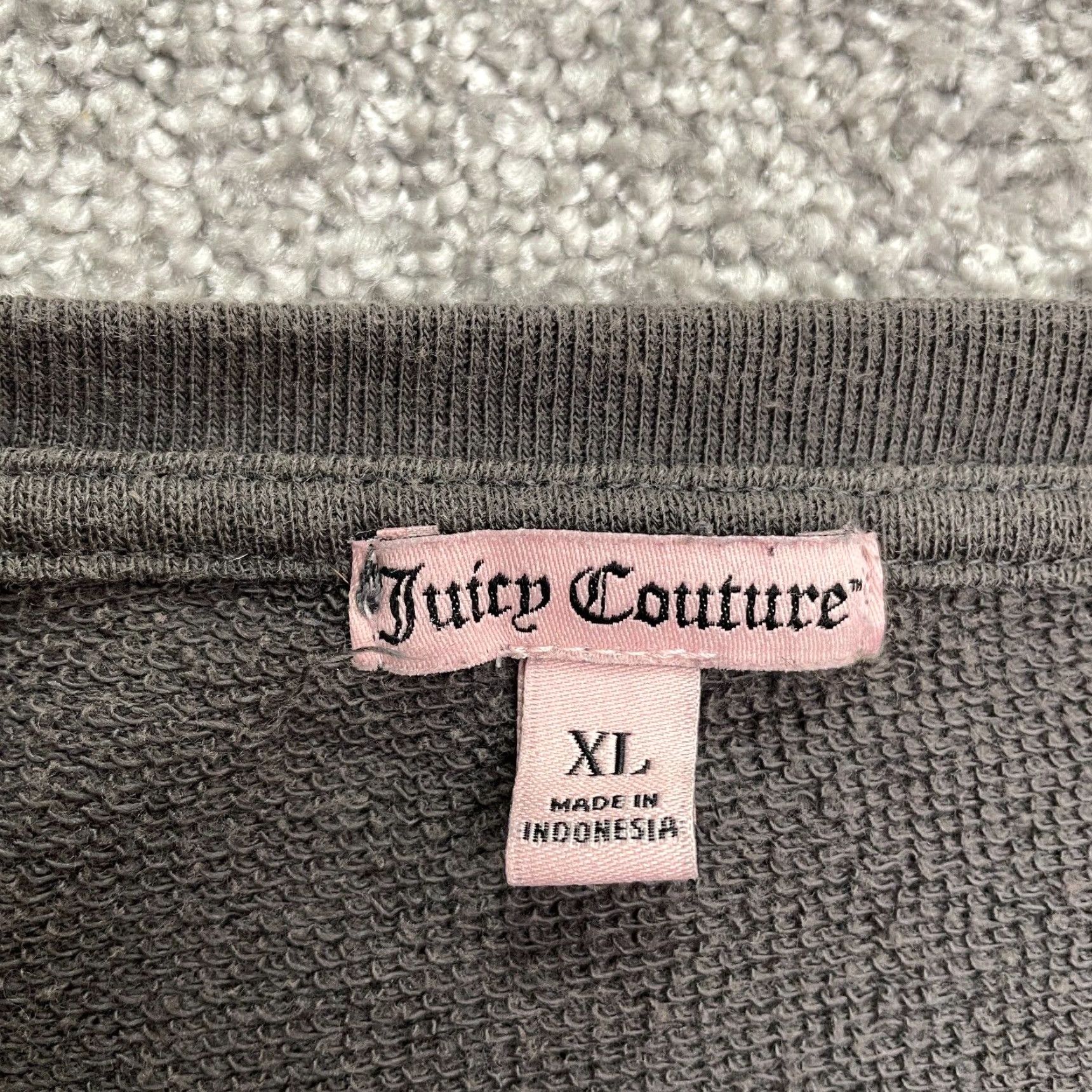 Juicy Couture Juicy Couture Sweatshirt Womens XL Brown Pullover Graphic Round Neck Casual Size XL / US 12-14 / IT 48-50 - 5 Thumbnail