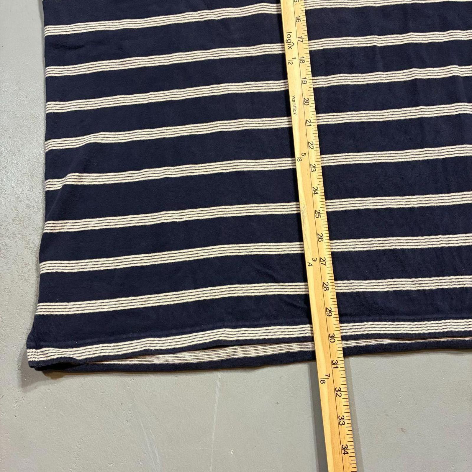 Timberland Vintage Timberland Striped Navy Blue Rugby Polo Shirt Size US XXL / EU 58 / 5 - 7 Thumbnail