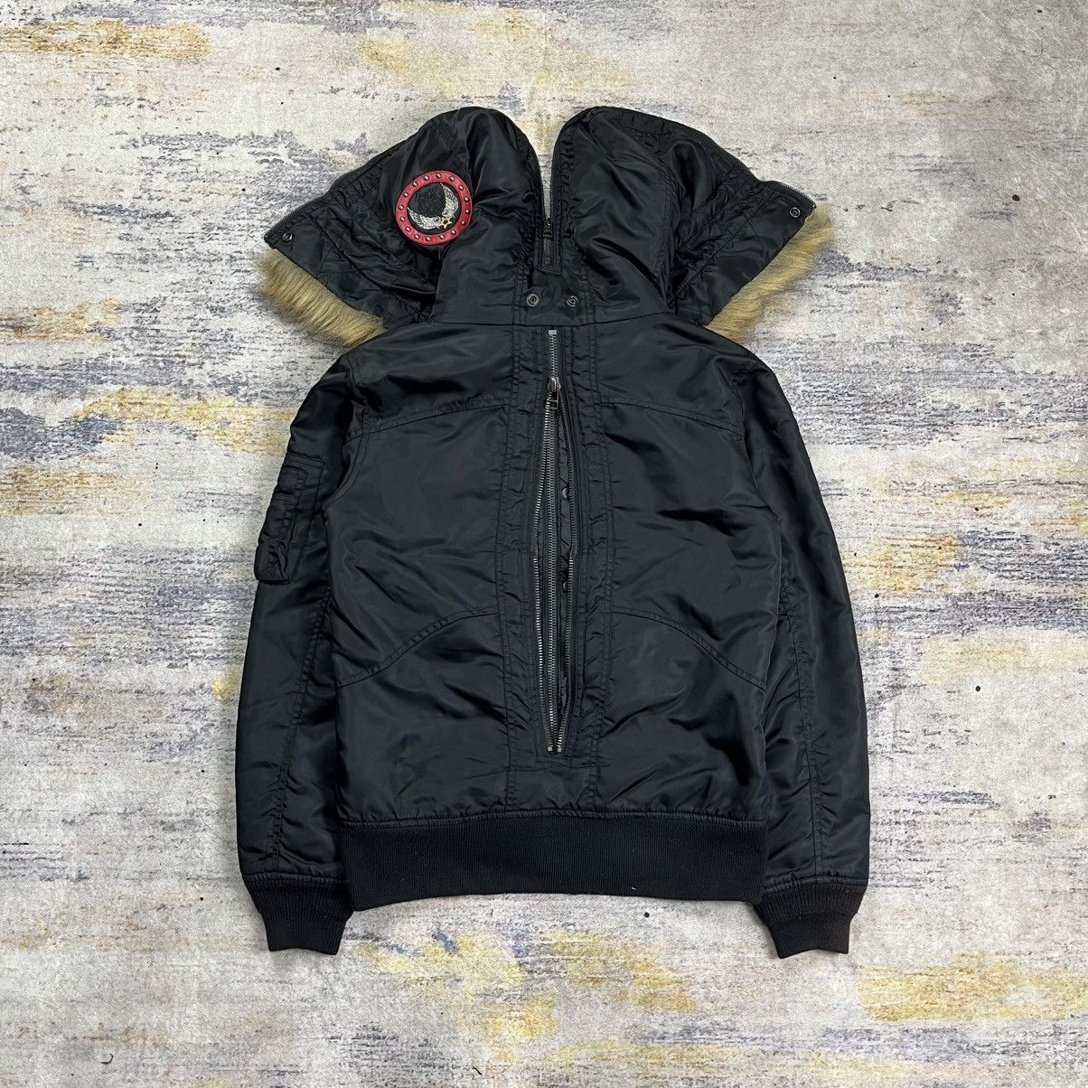 If Six Was Nine Midas Fur hoodie multi zipper bomber jacket vkei style Size US S / EU 44-46 / 1 - 2 Thumbnail