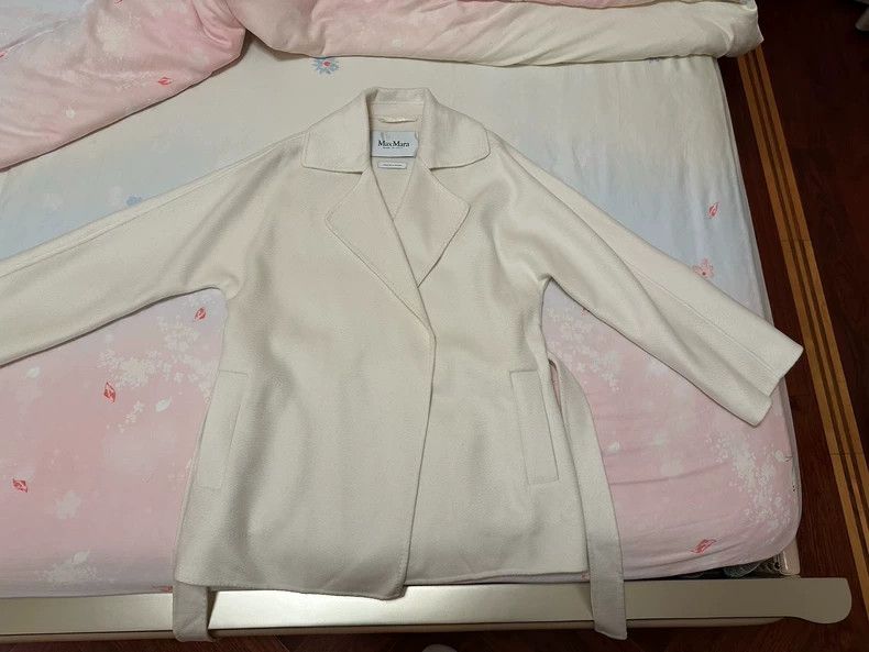 Max Mara Max Mara Top 100% Cashmere Premium Handmade Double Face Ca Size L / US 10 / IT 46 - 4 Thumbnail