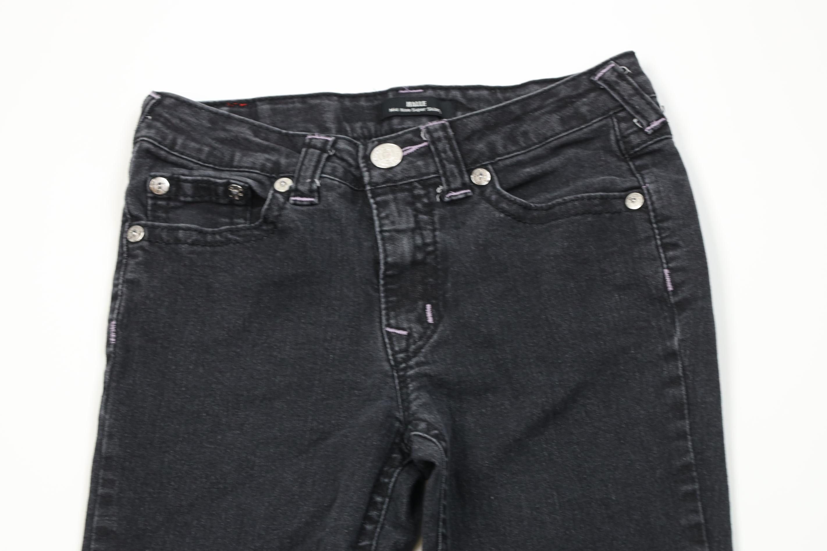 True Religion Vintage Y2K True Religion Halle Mid Rise Super Skinny Jeans Size 36" / US 14 / IT 50 - 2 Thumbnail
