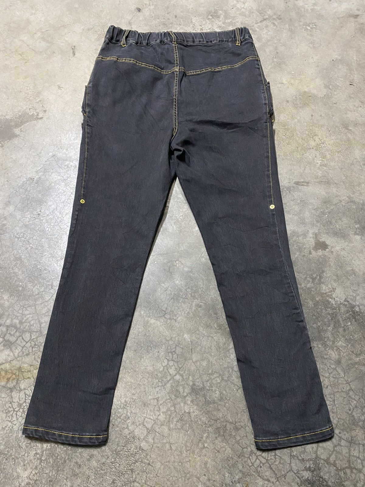 Issey Miyake × mercibeaucoup Faded Black Issey Miyake Mercibeaucoup High Rise Jeans @123 Size US 32 / EU 48 - 12 Thumbnail