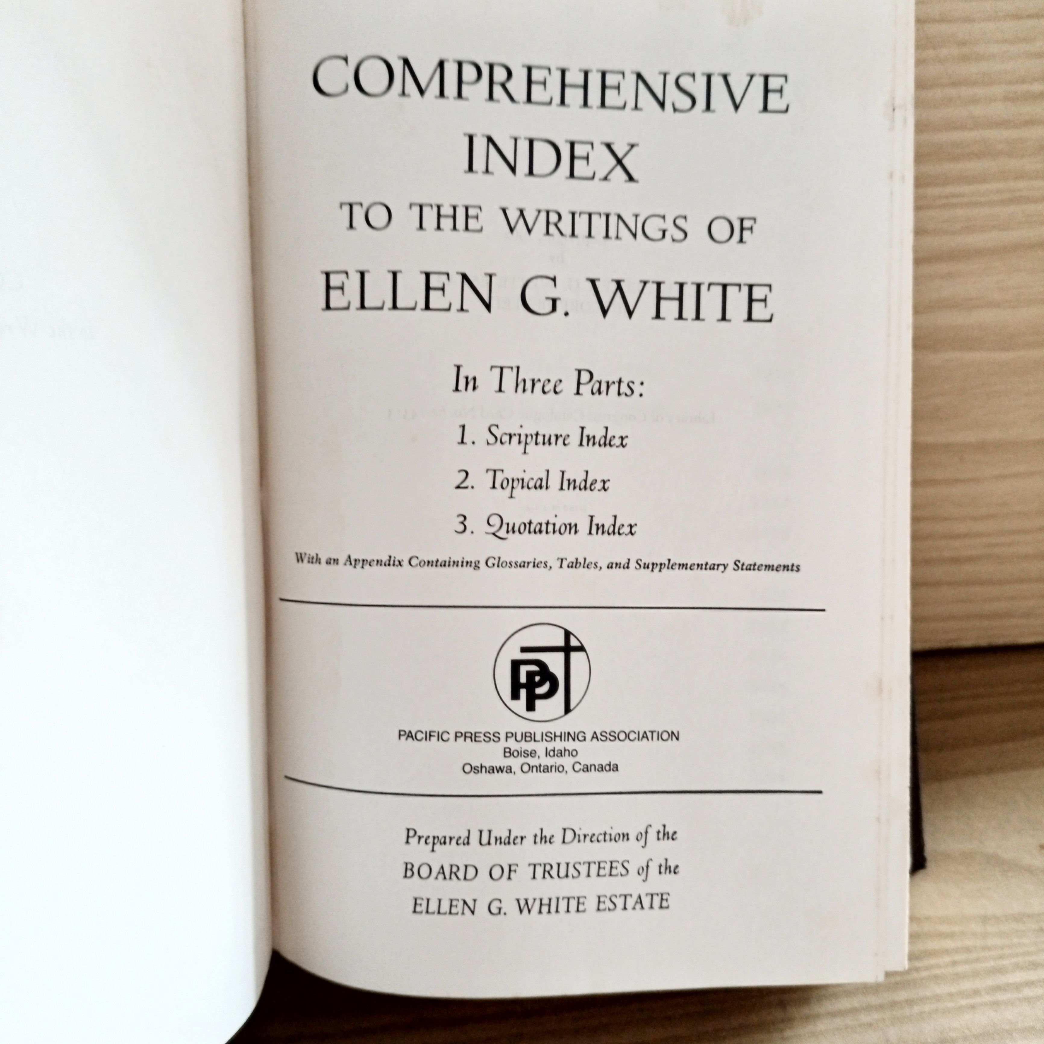 Other Comprehensive Index to the Writings of Ellen G White Vol II Size ONE SIZE - 4 Thumbnail