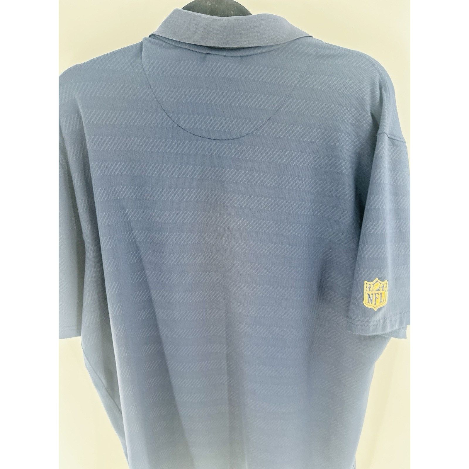 Nike Seattle Seahawks NFL Men’s XL OnField Blue Polo Nike Dri Fit Size US XL / EU 56 / 4 - 7 Thumbnail