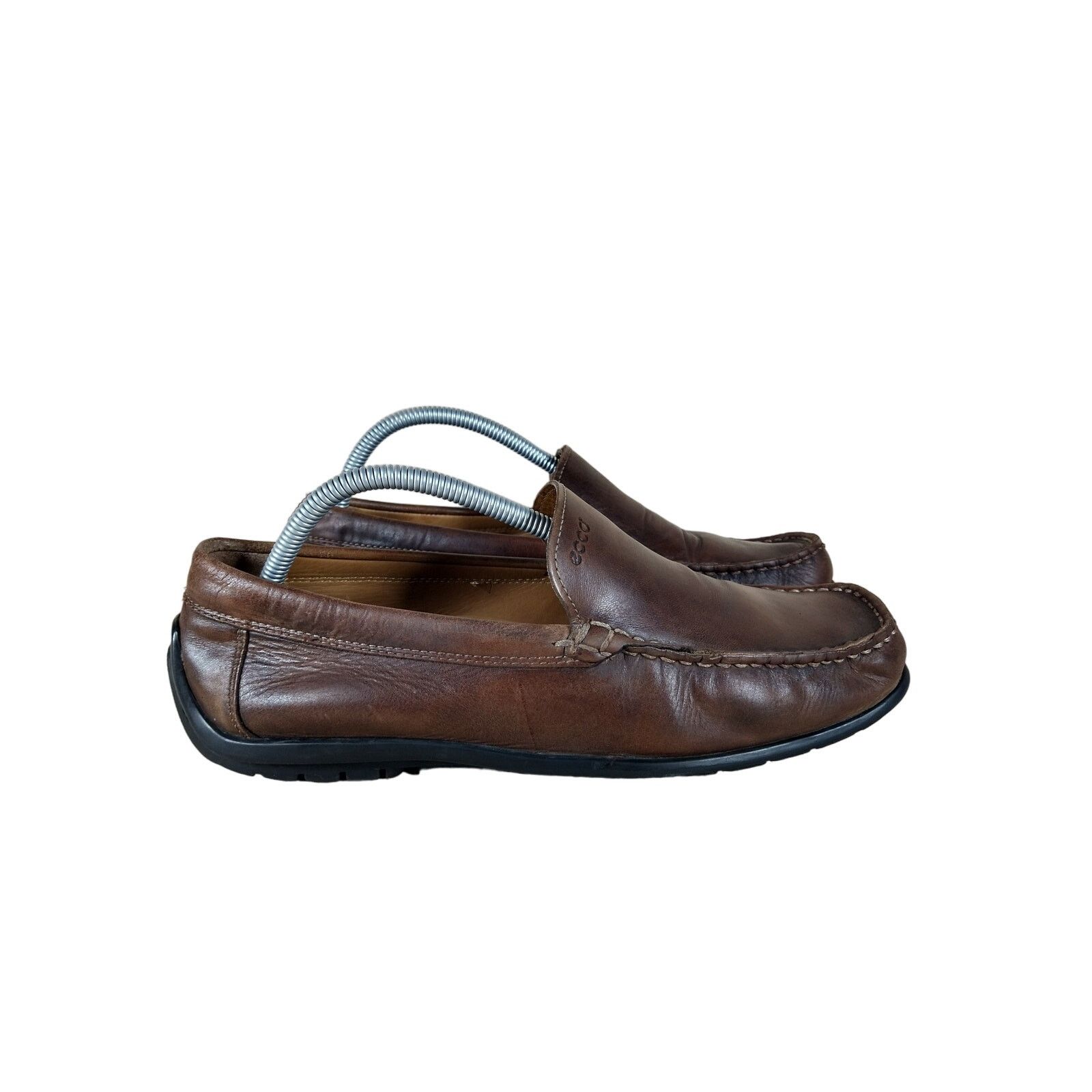 Ecco Ecco - Moc Driving - Slip-On Loafers - Brown - Men's - 8.5 Size US 8.5 / EU 41-42 - 1 Thumbnail