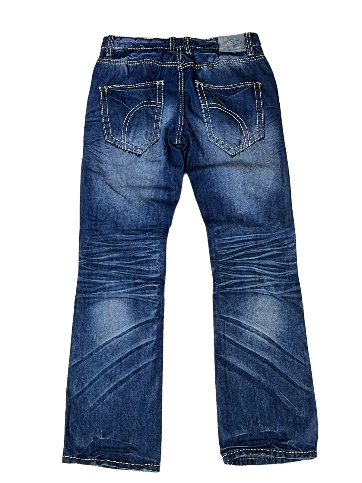 Japanese Brand SICK🔥JAPANESE BRAND REG 98-86 STYLE JEANS Size US 32 / EU 48 - 2 Thumbnail